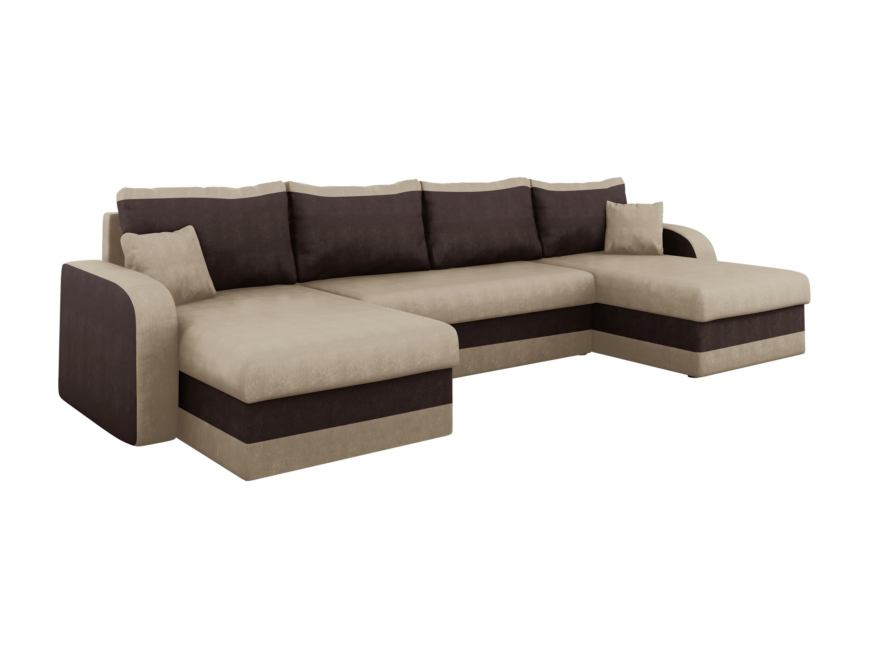 Canapé d'angle Comfivo Melissa IV (Alova 07 + Alova 68)