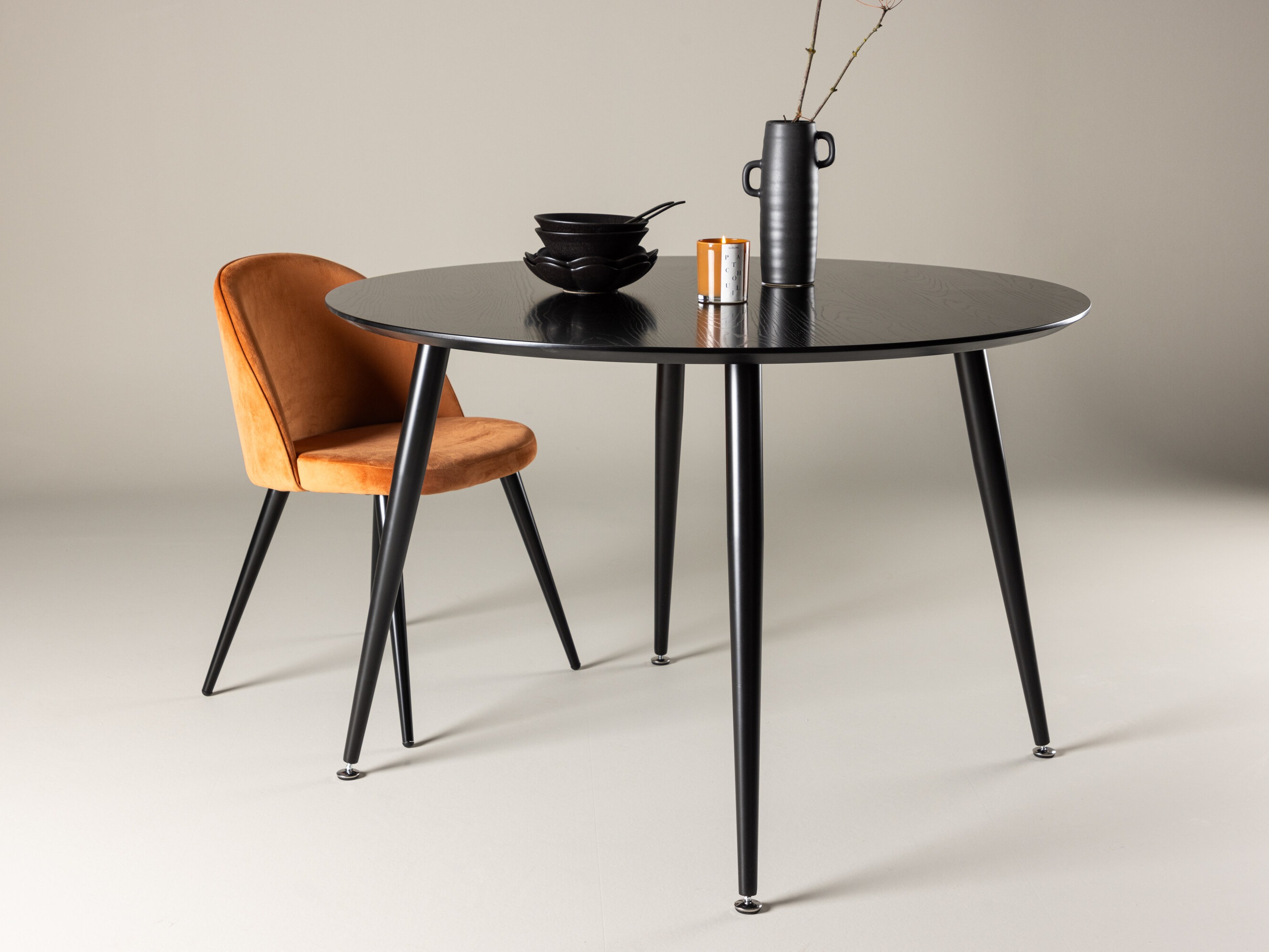 Table Dallas 104 (Noir)