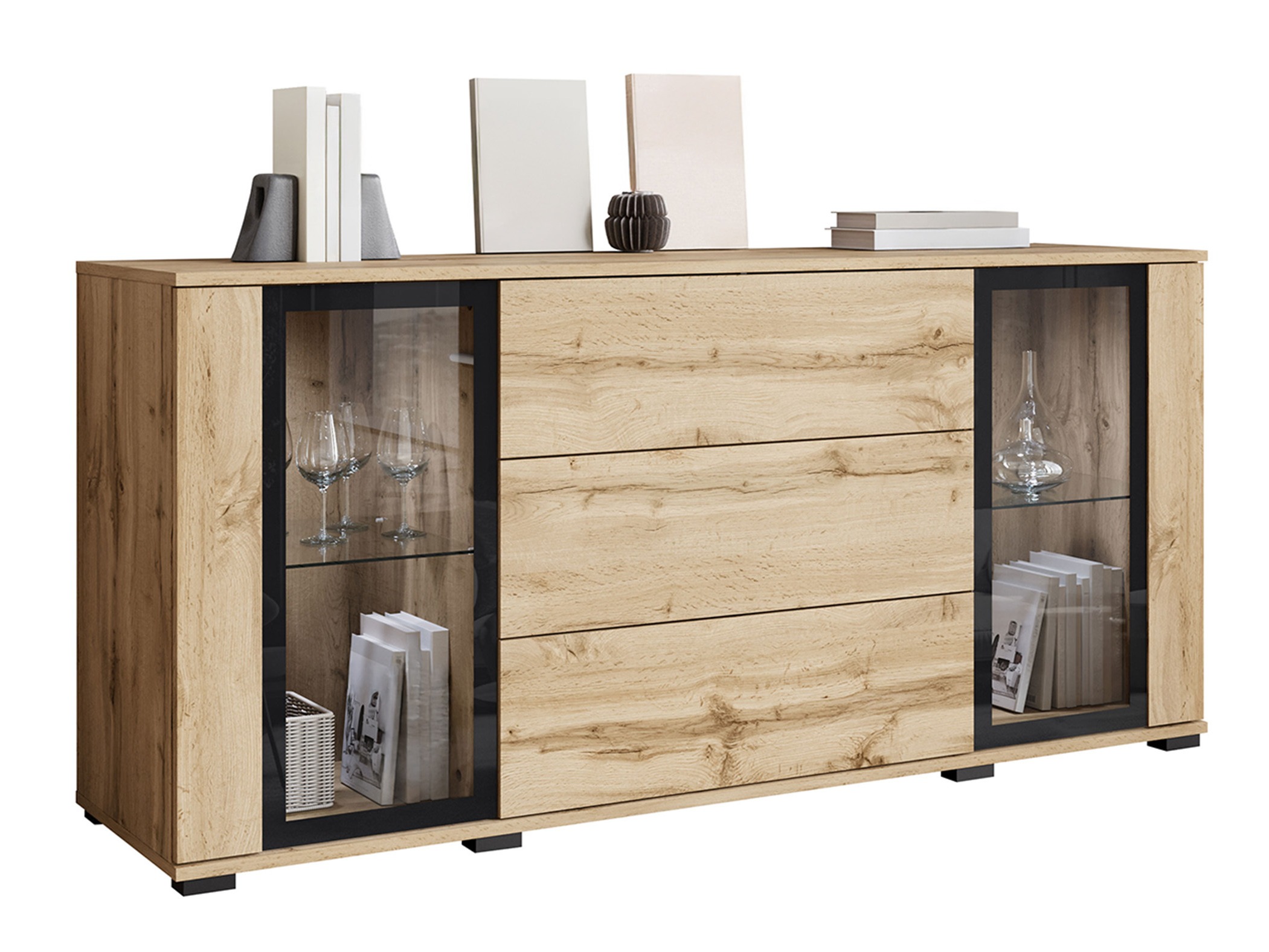 Commode Torcame 101 (Chêne wotan)