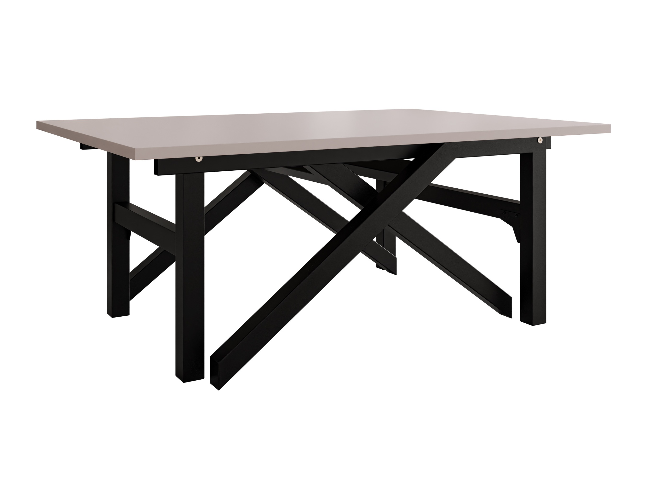 Table basse transformable Oswego 151 (Cachemire + Noir)