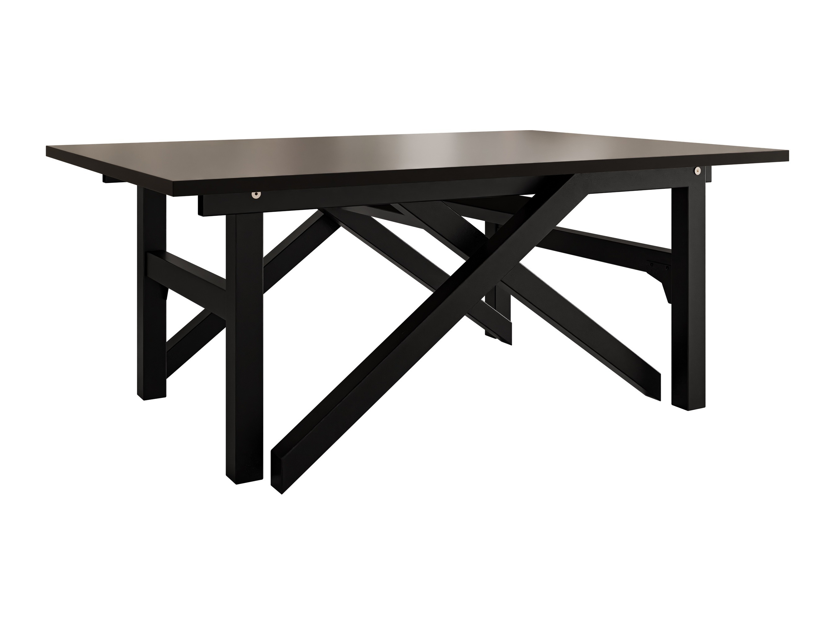 Table basse transformable Oswego 151 (Noir)