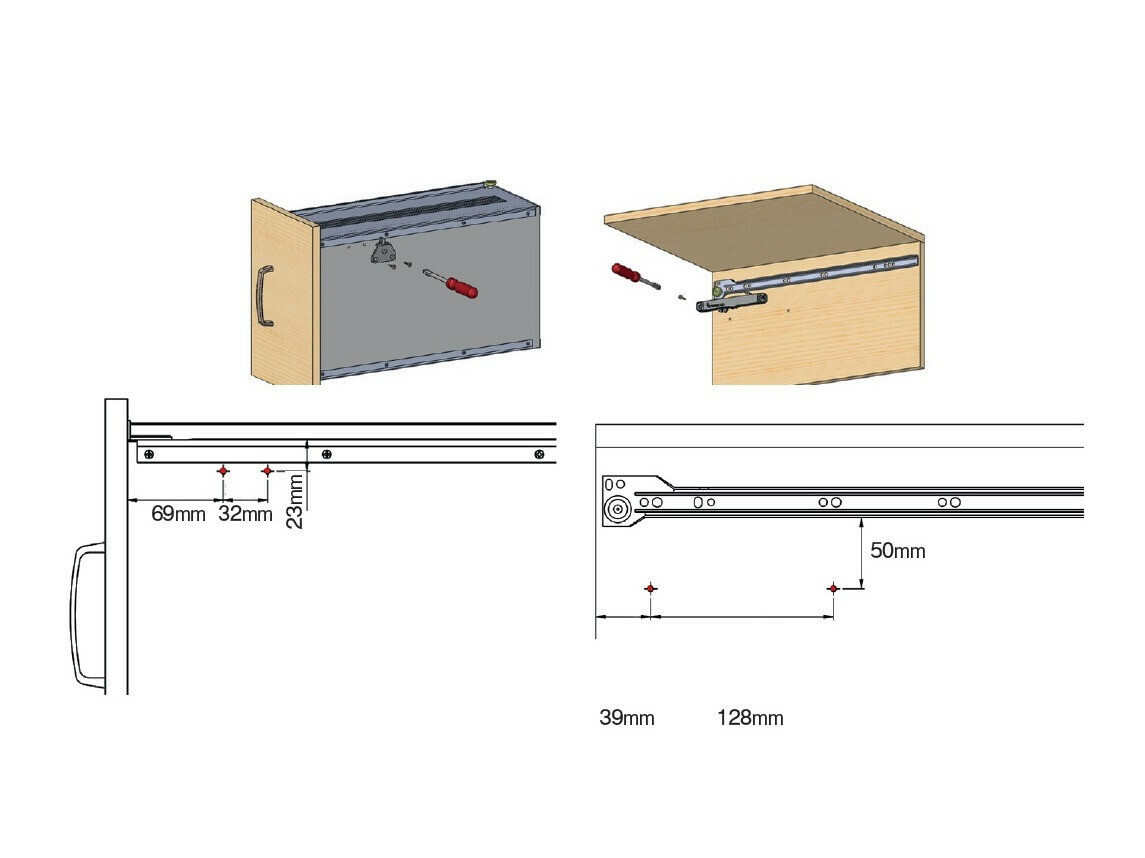 Frein de tiroir Ati 168