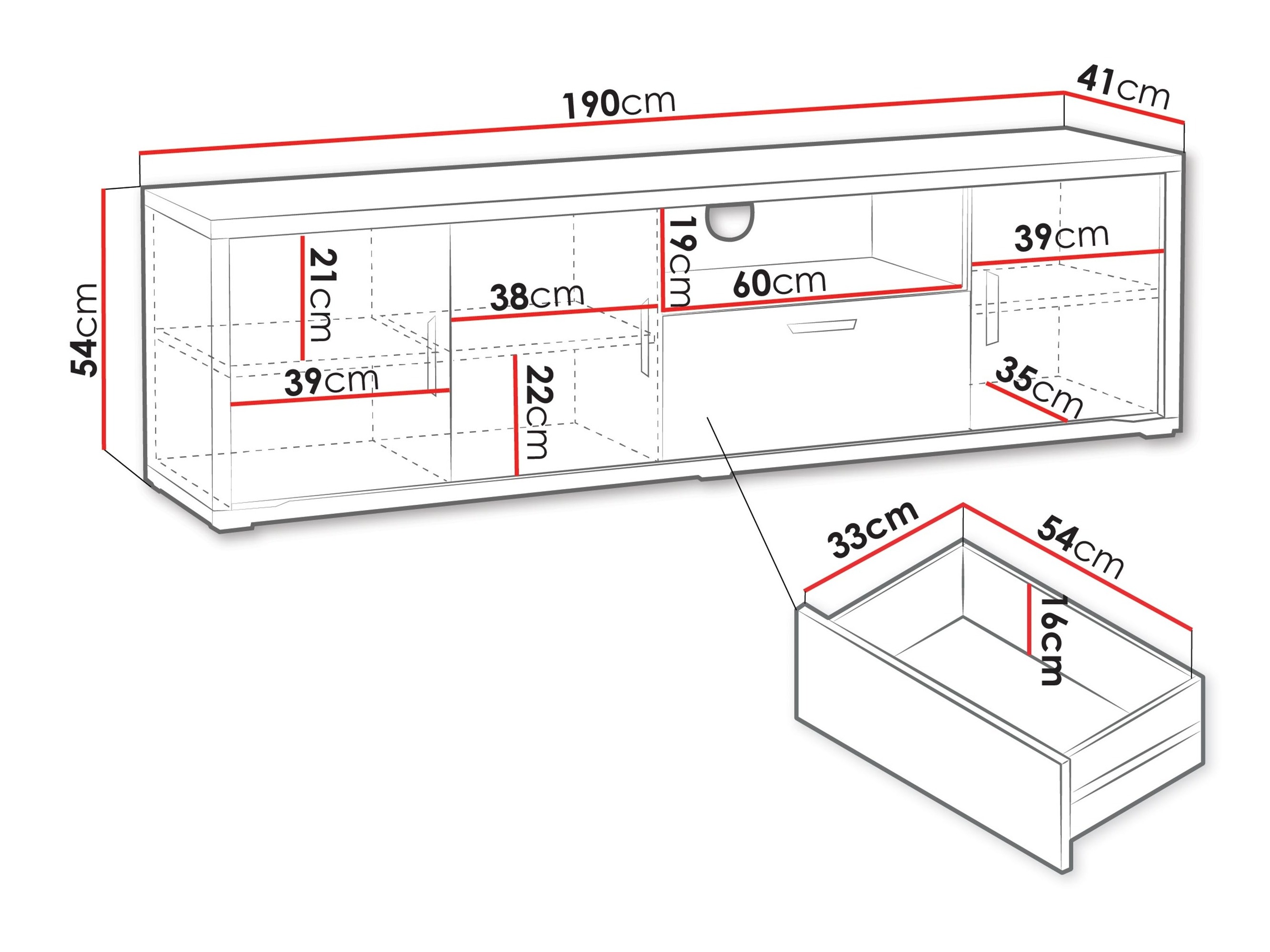 Meuble TV Elisale 104