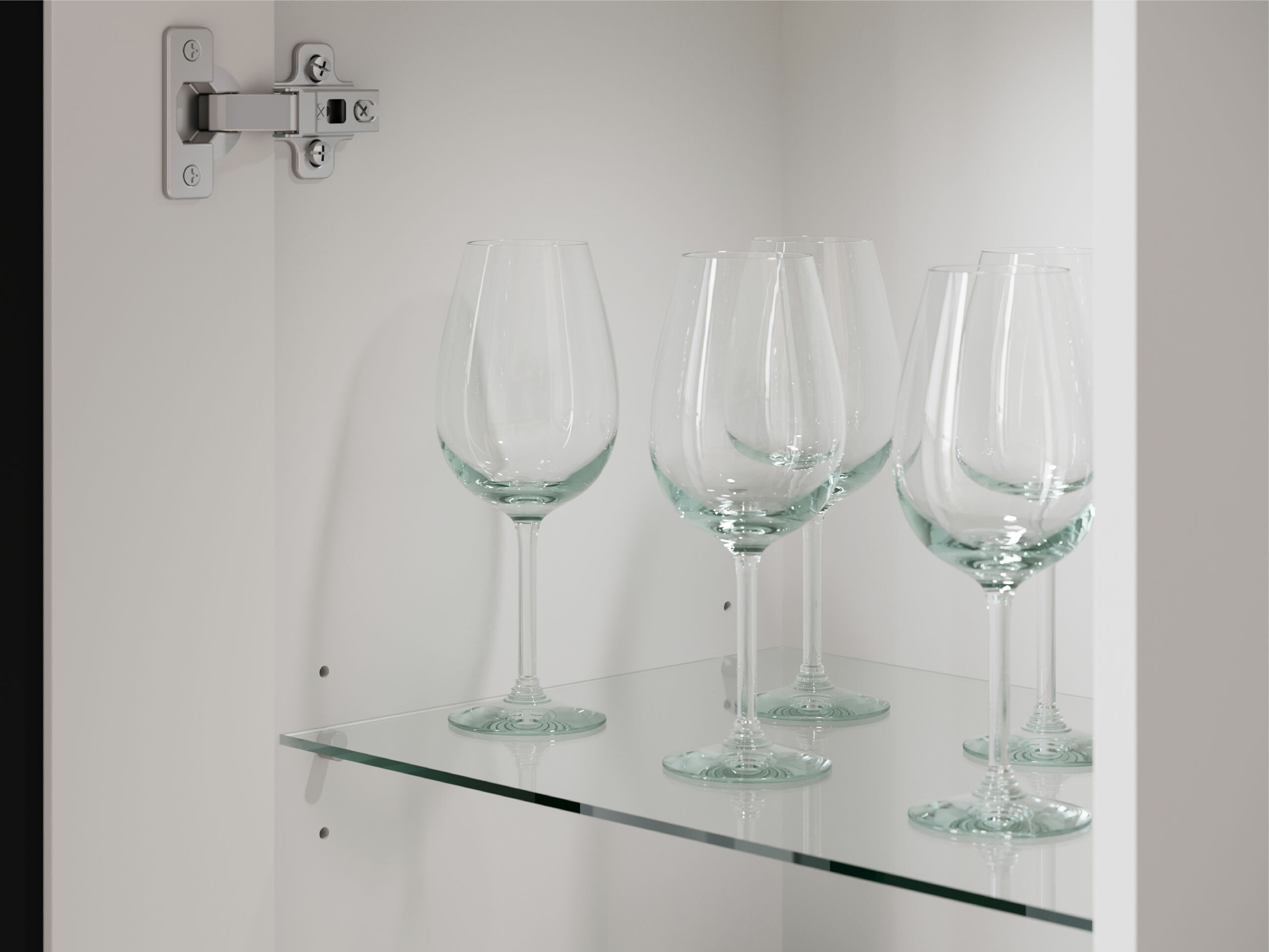 Ensemble de salon Torcame 103 (Blanc + Blanc brillant)