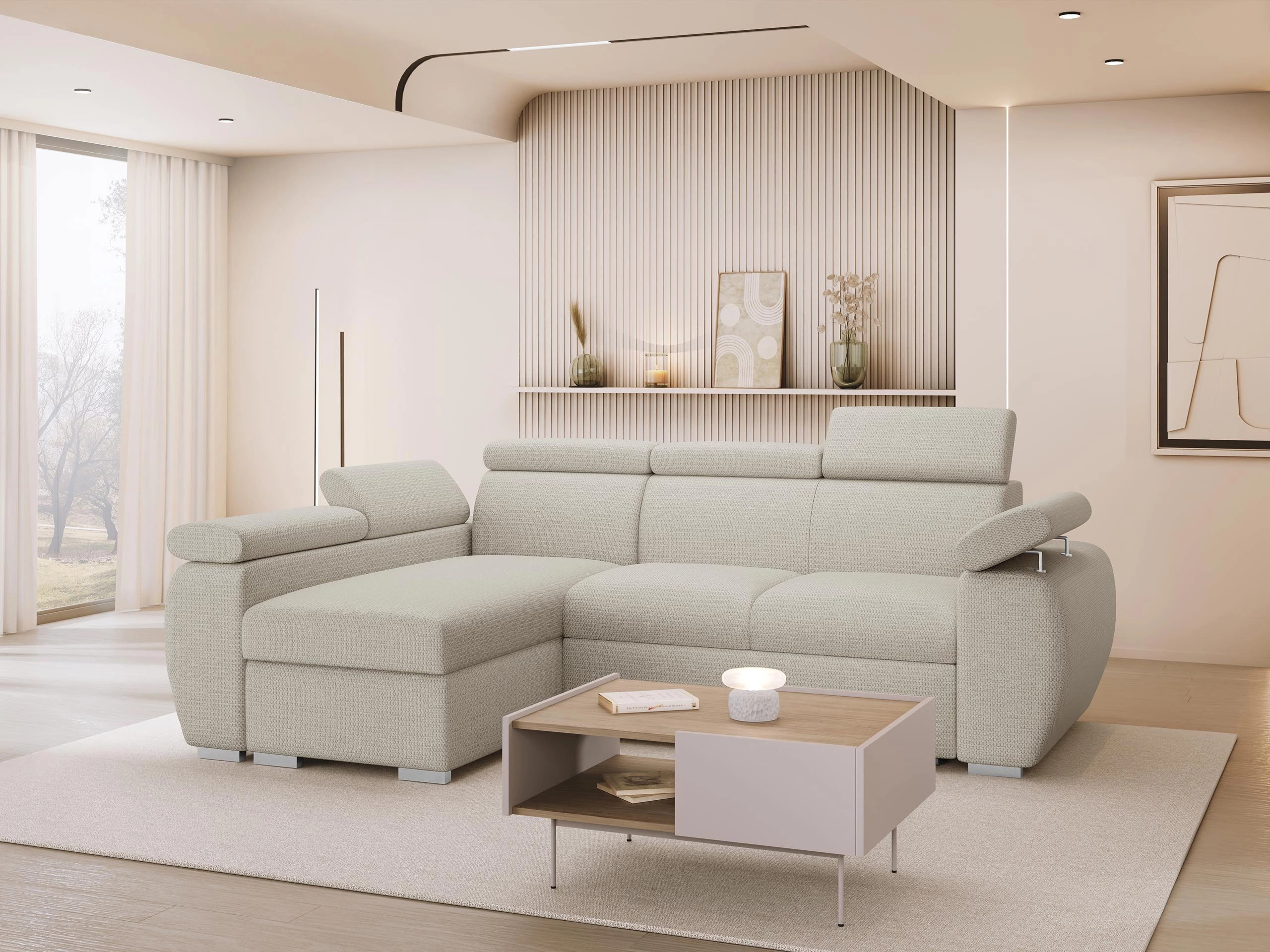 Canapé d'angle Columbus 132 (Aragon 03)