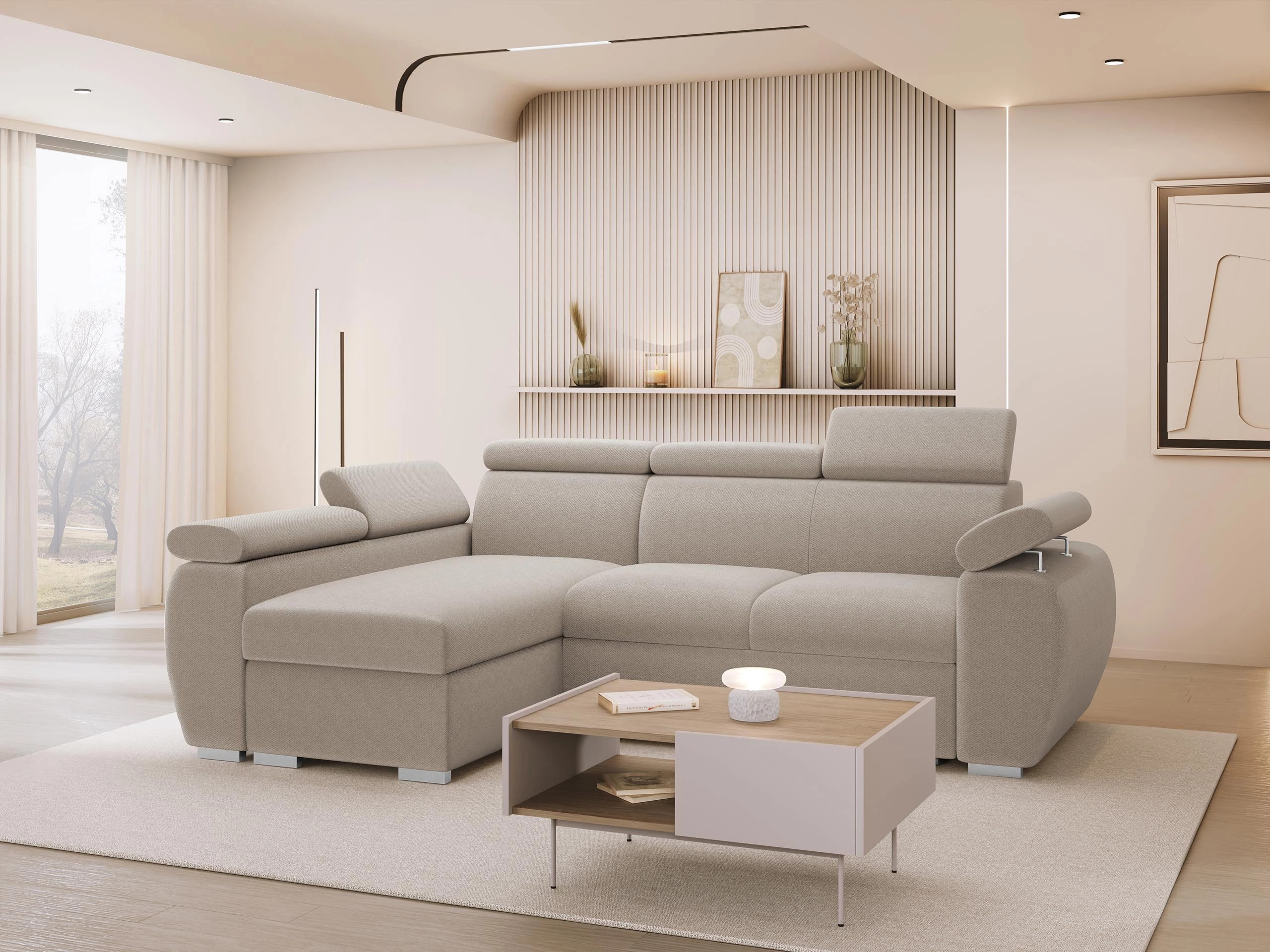 Canapé d'angle Columbus 132 (Paros 2)