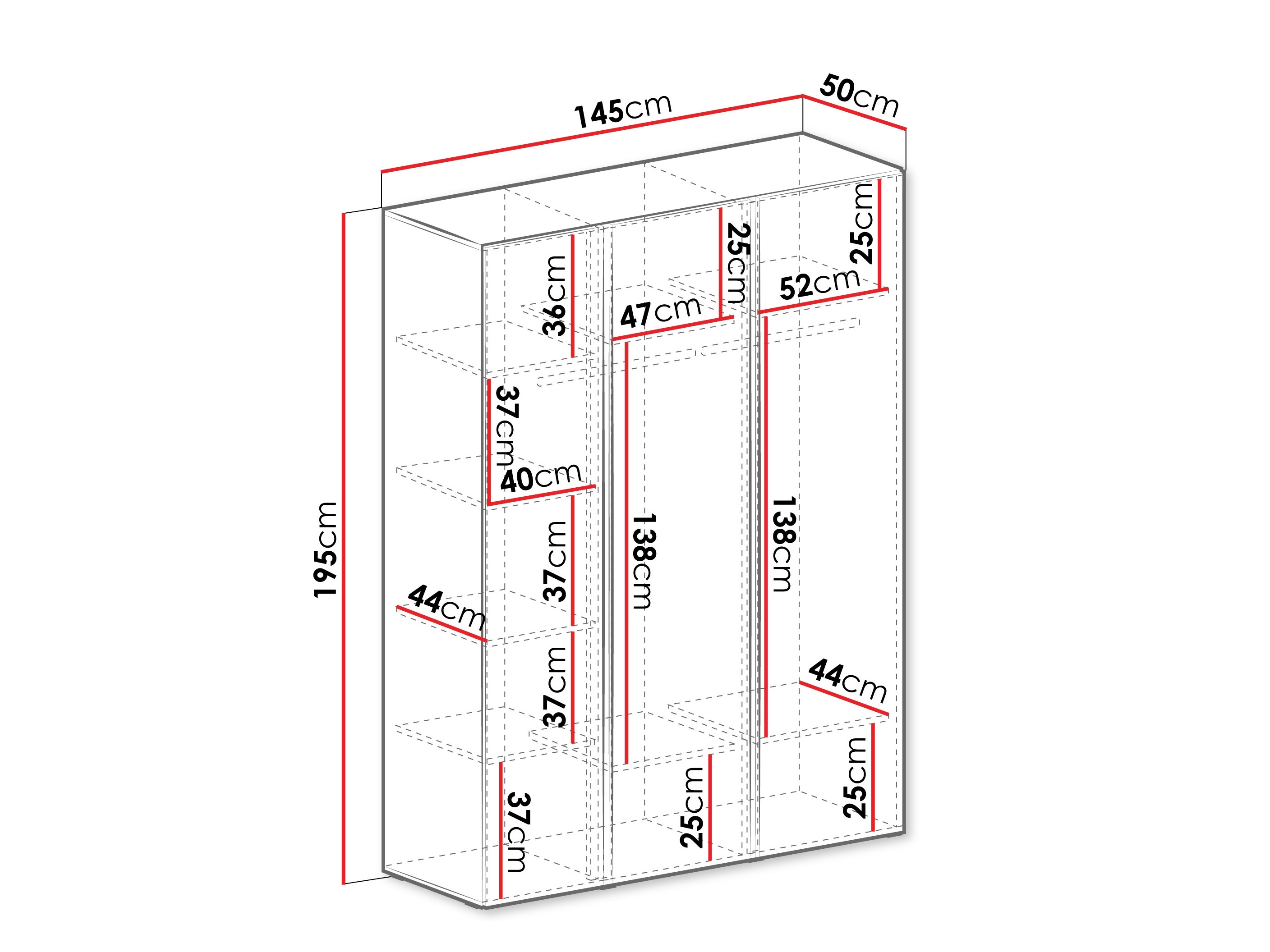 Armoire Fiosono 100 (Vert poussiéreux + Chêne)
