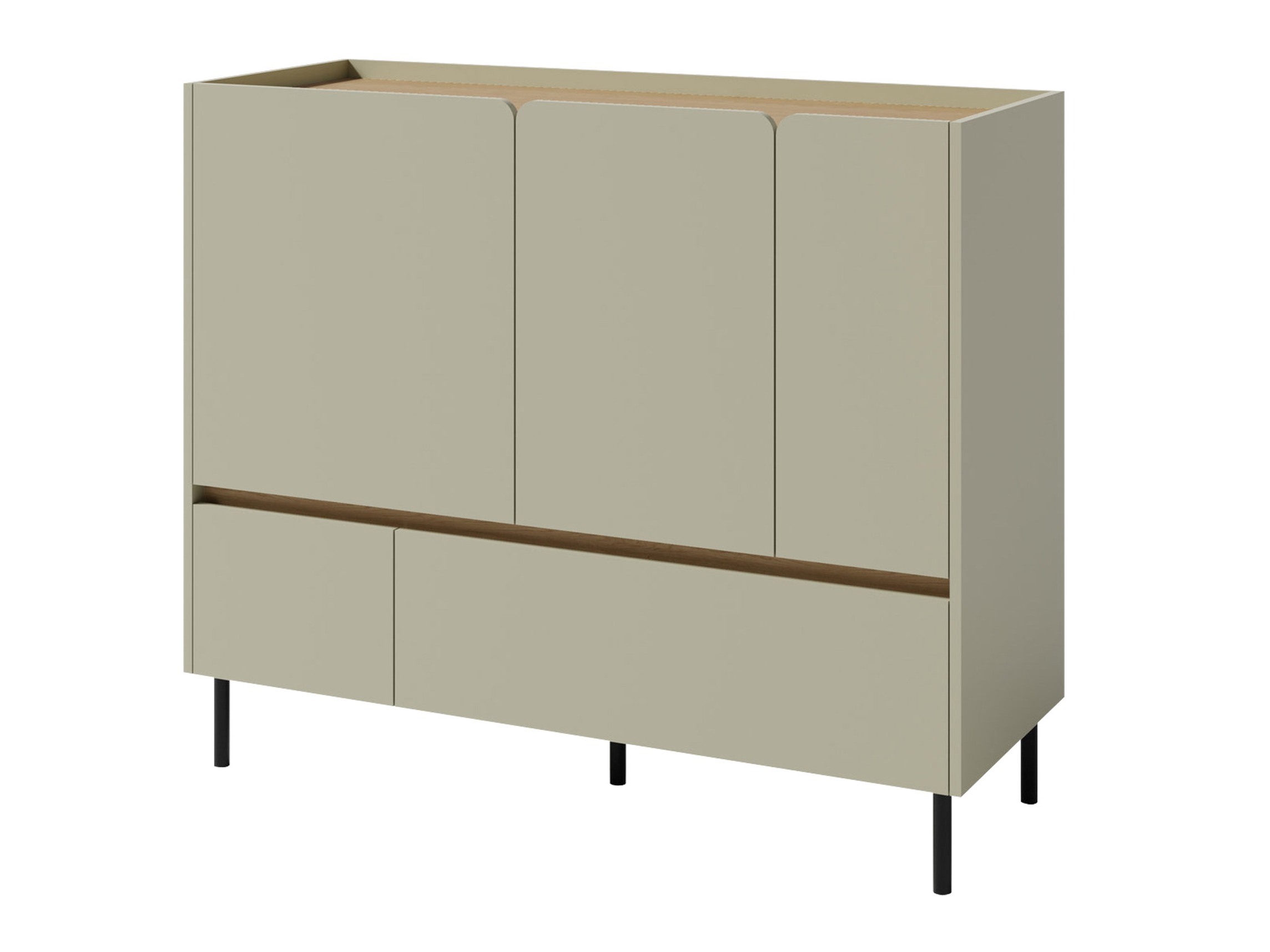 Commode Fiosono 107 (Eucalyptus + Chêne)