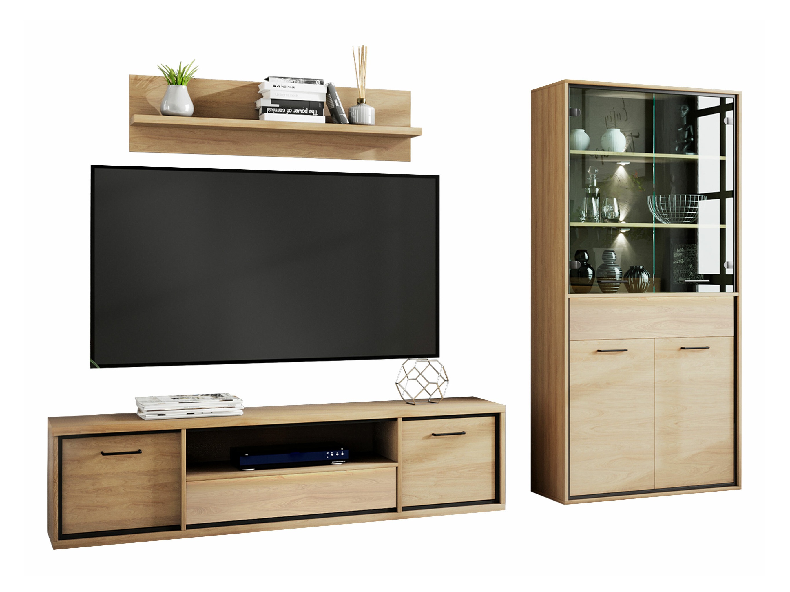 Ensemble de salon Etrmoni 119 (Clair bois)