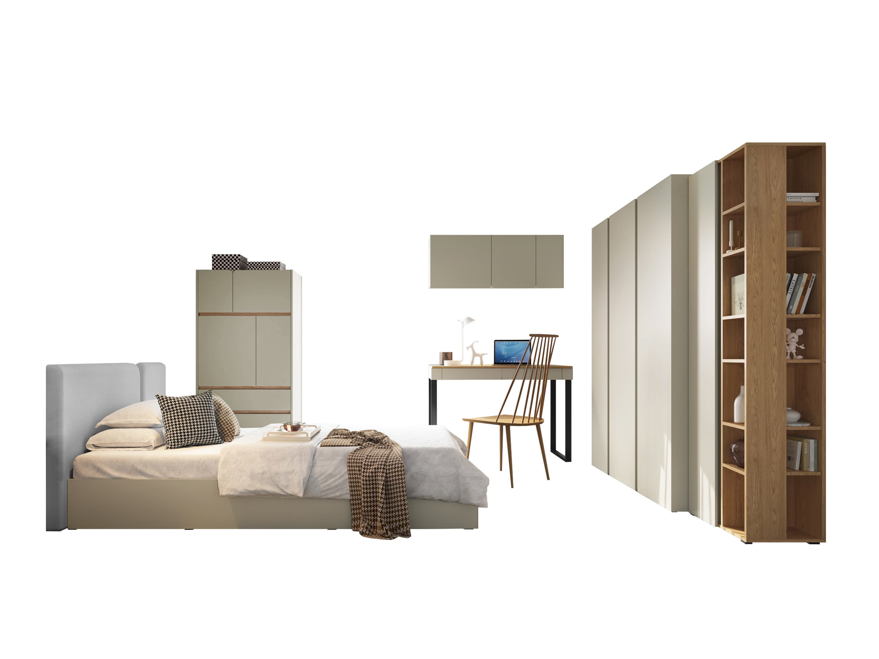 Ensemble de chambre Fiosono 113 (Eucalyptus + Chêne)