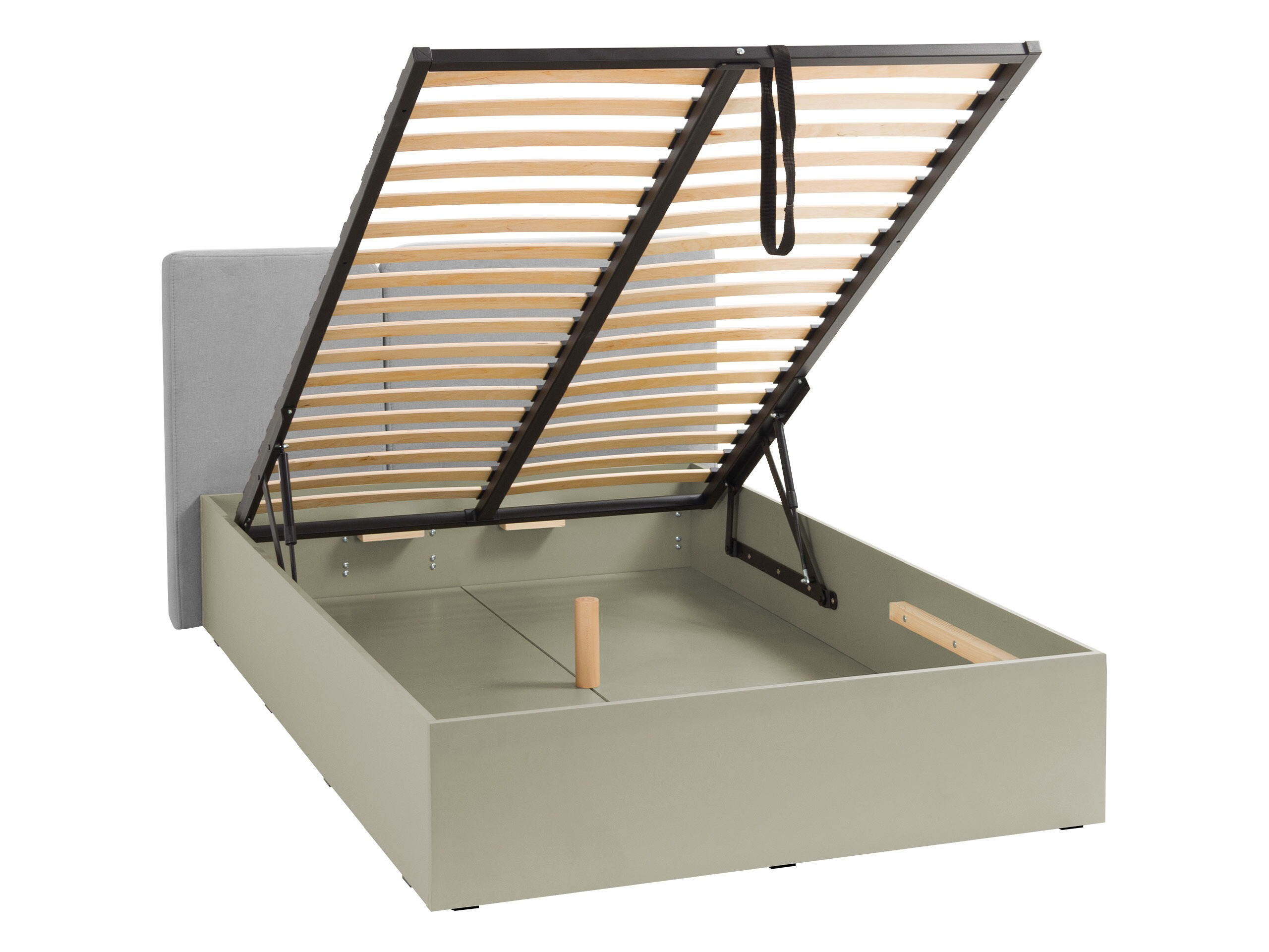 Ensemble de chambre Fiosono 113 (Vert poussiéreux + Chêne)