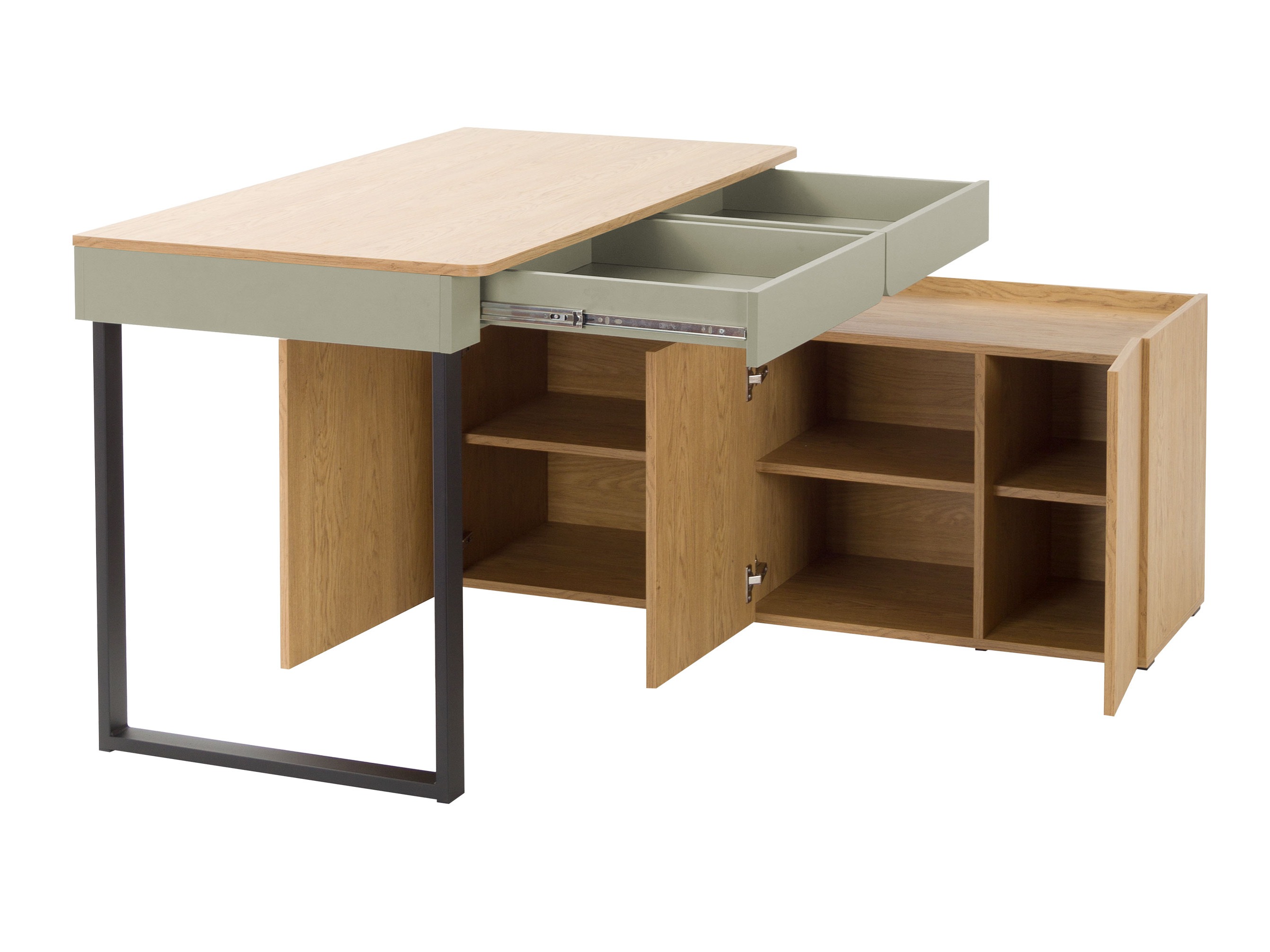 Ensemble de meubles Fiosono 115 (Eucalyptus + Chêne)