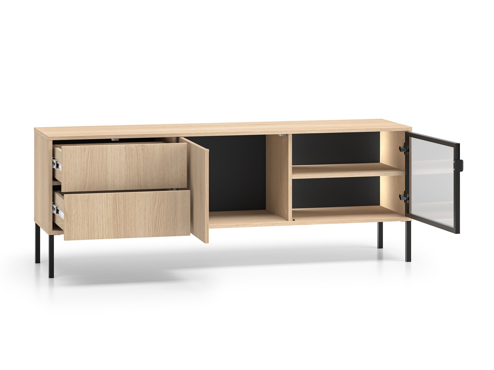 Ensemble de salon Virsalo 105 (Chêne)