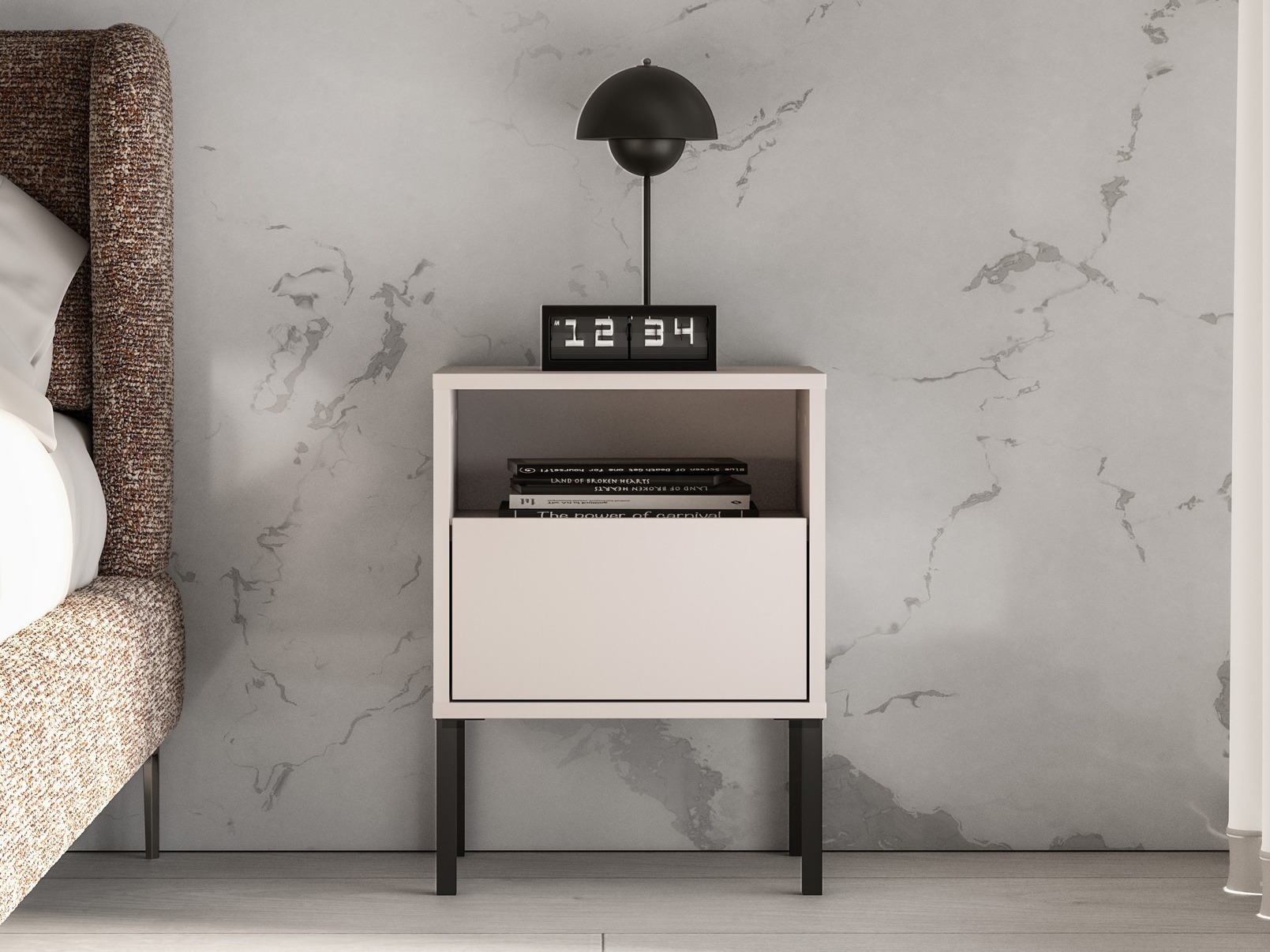 Table de chevet Virsalo 104 (Cachemire)