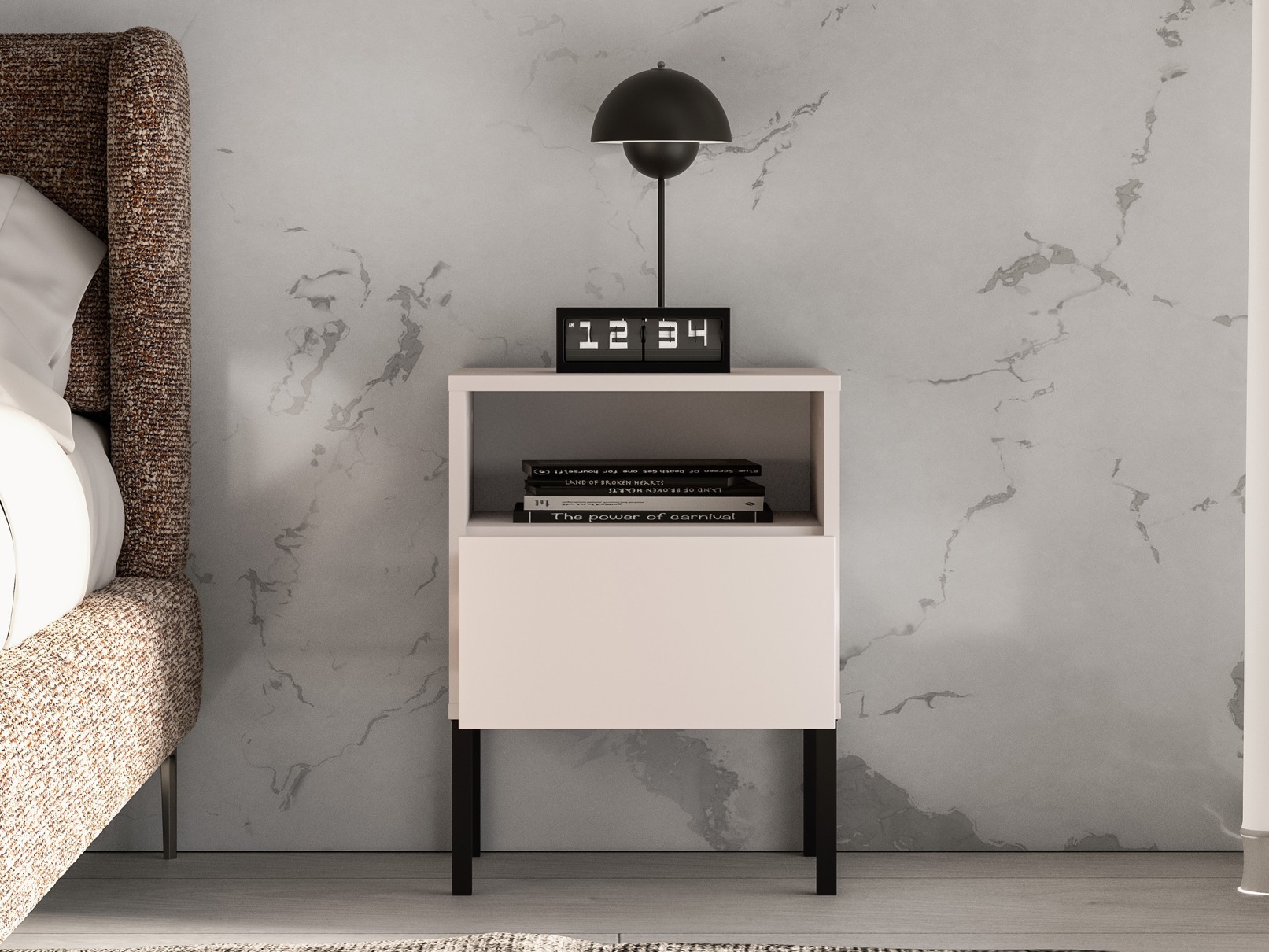 Table de chevet Virsalo 104 (Cachemire)