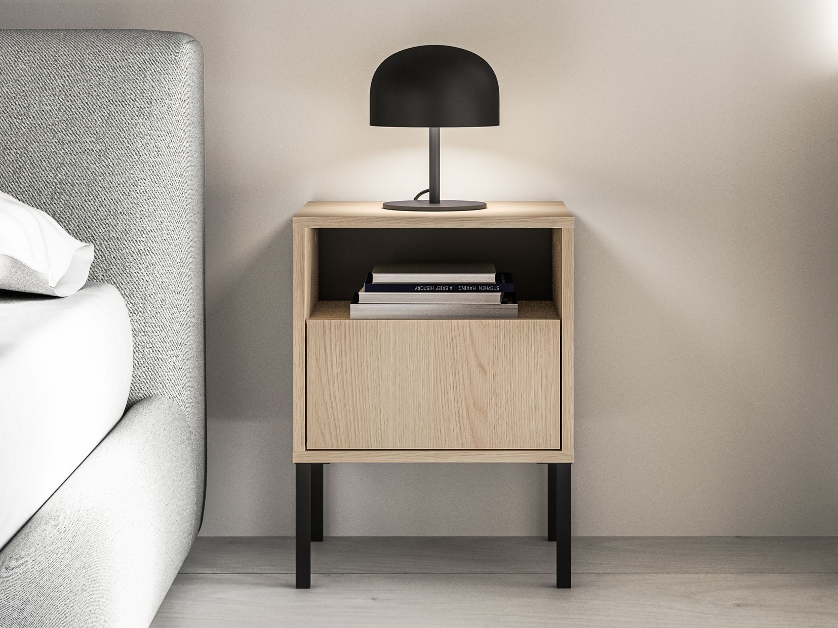 Table de chevet Virsalo 104 (Chêne)