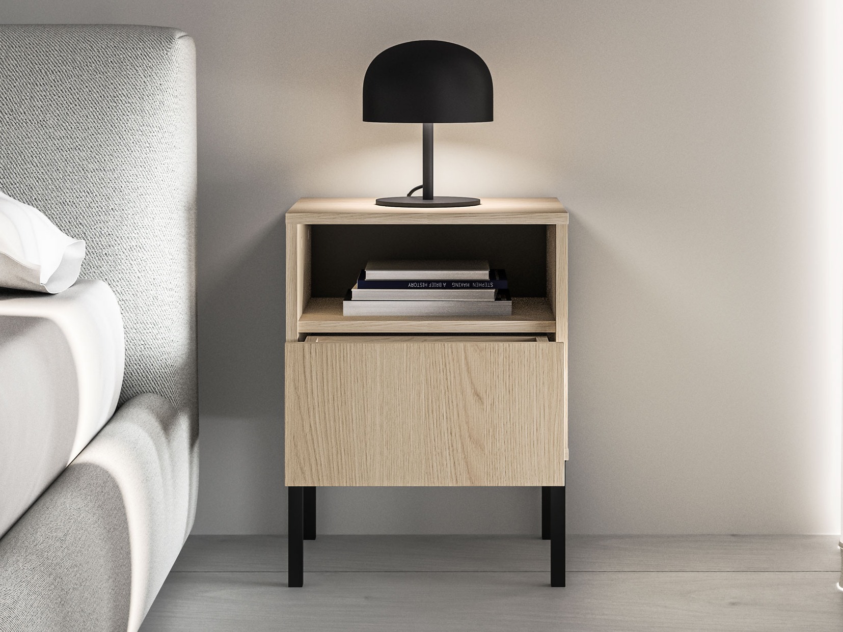 Table de chevet Virsalo 104 (Chêne)