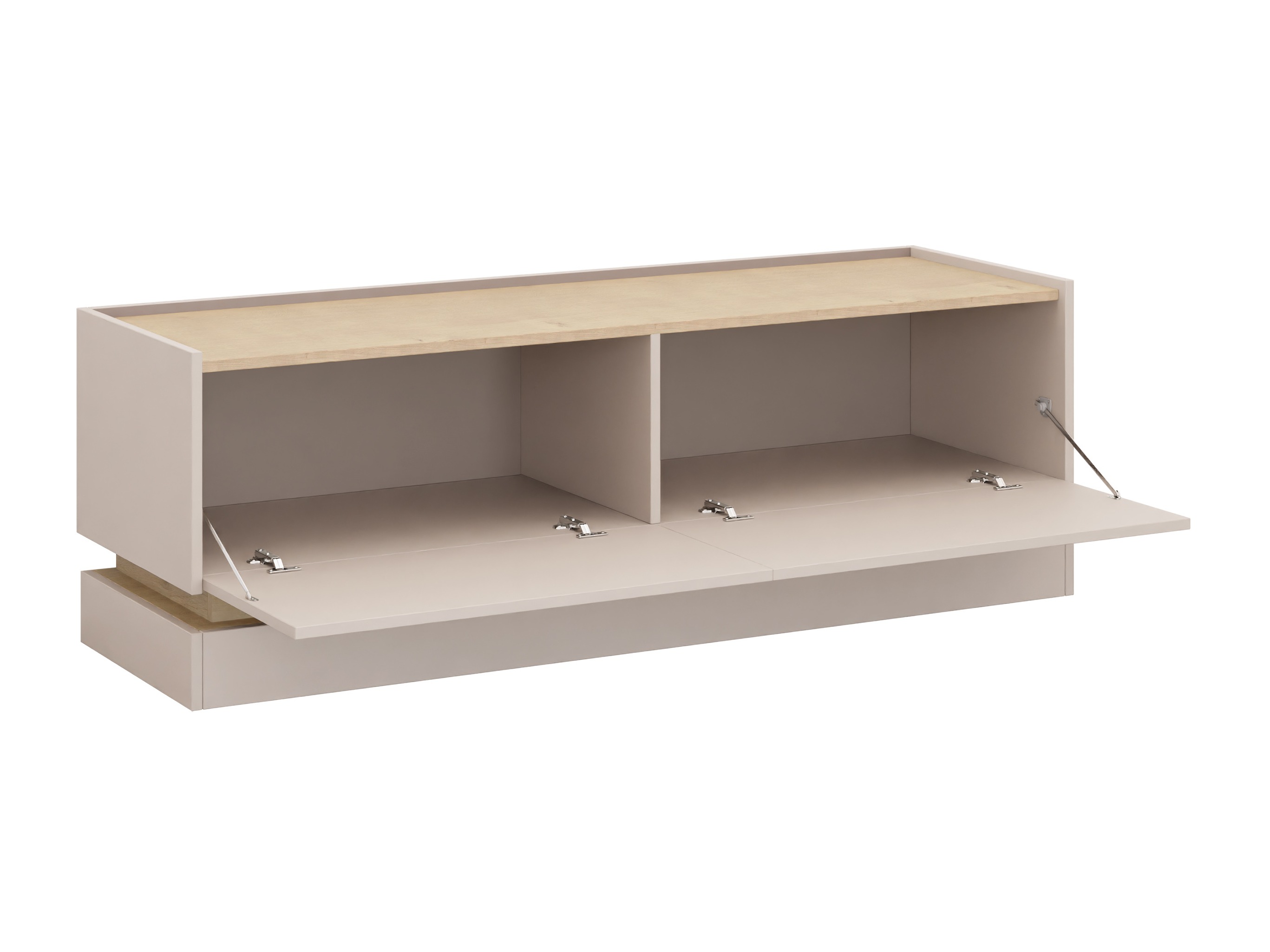 Meuble TV Comfivo Tilia I (Cachemire + Chêne)