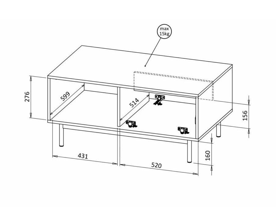 Table basse Avimera 104