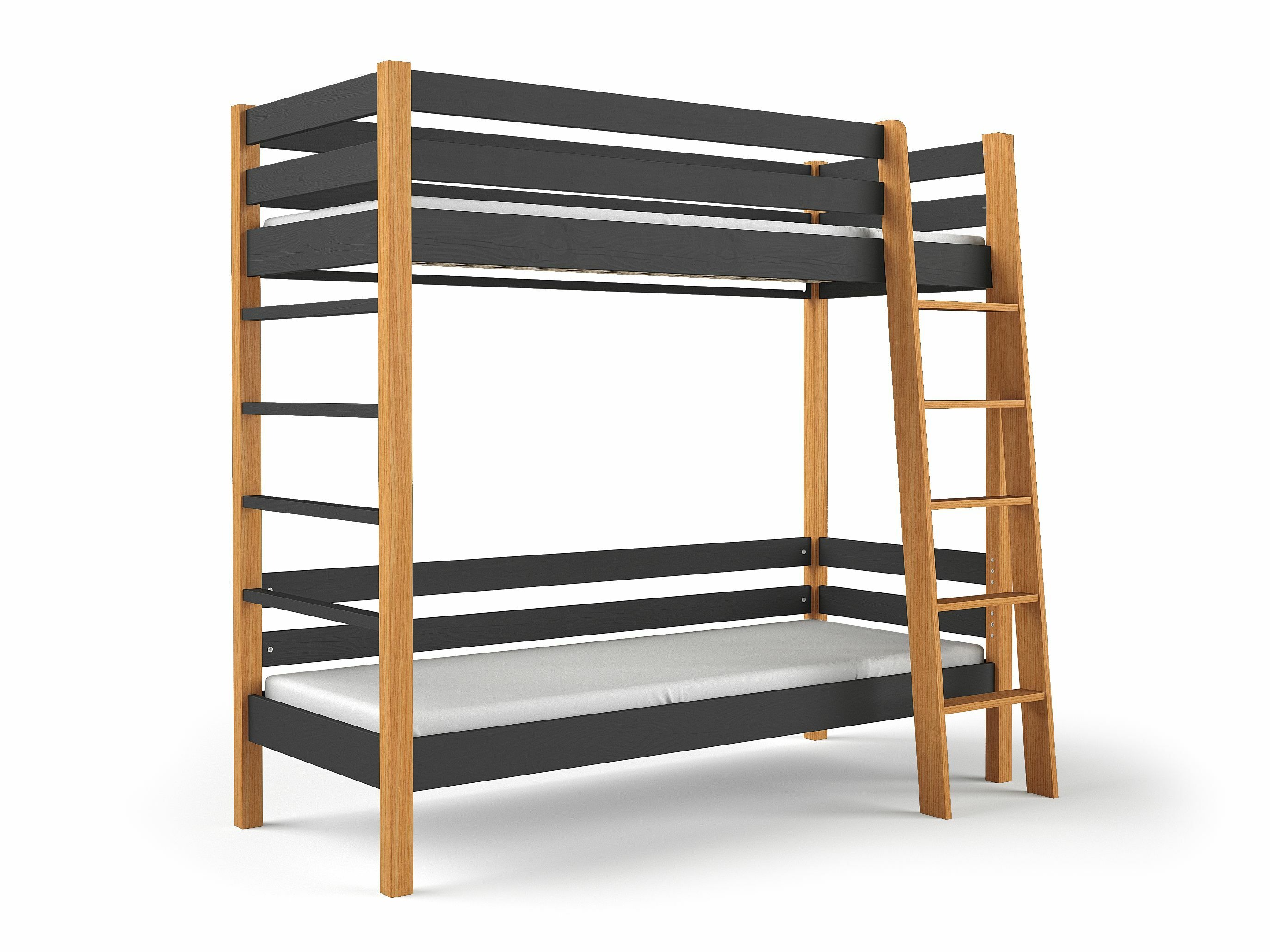 Lit superposé Ogden 174 (Noir)