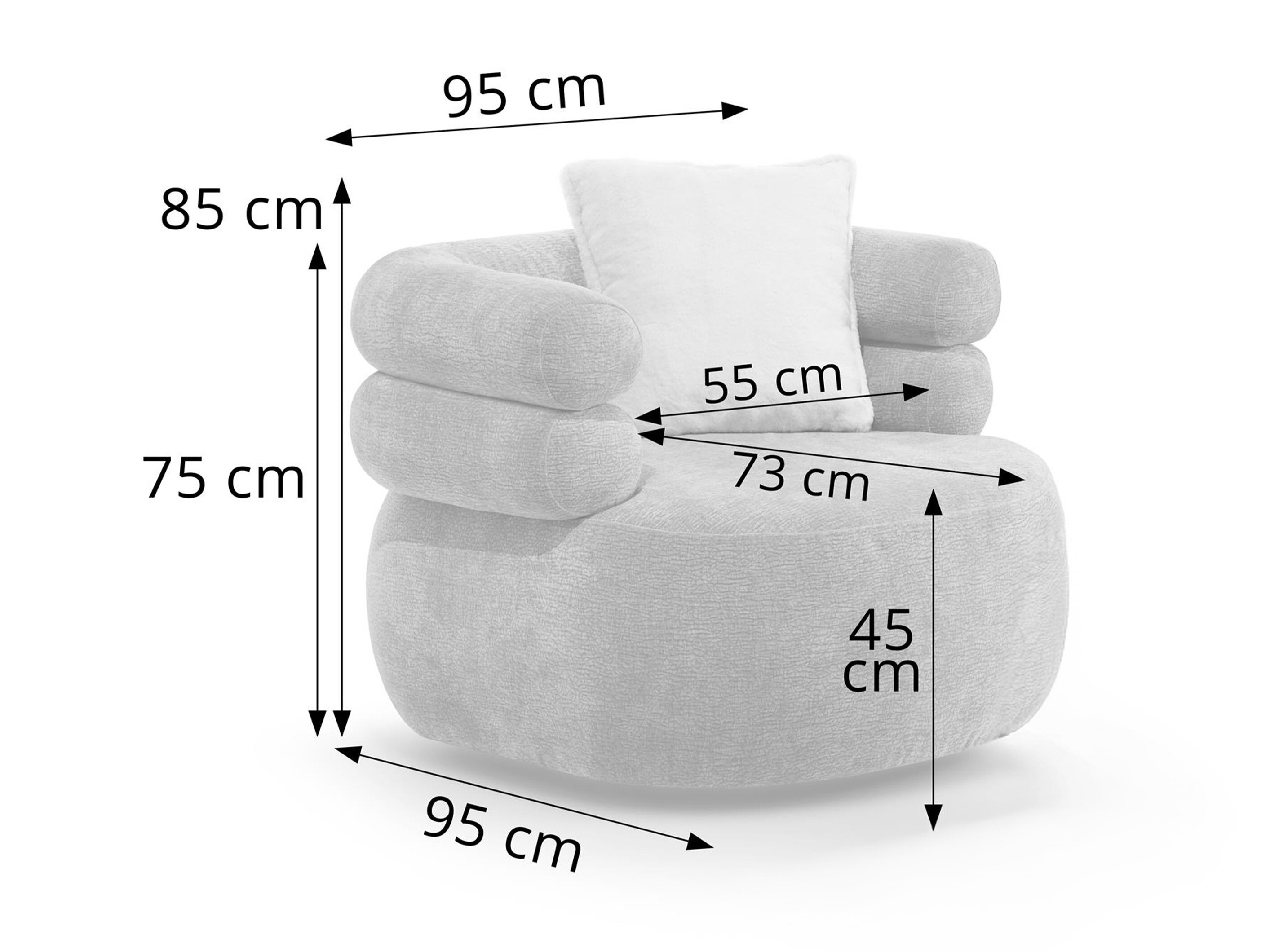 Fauteuil Margate 140 (Dress me 15)