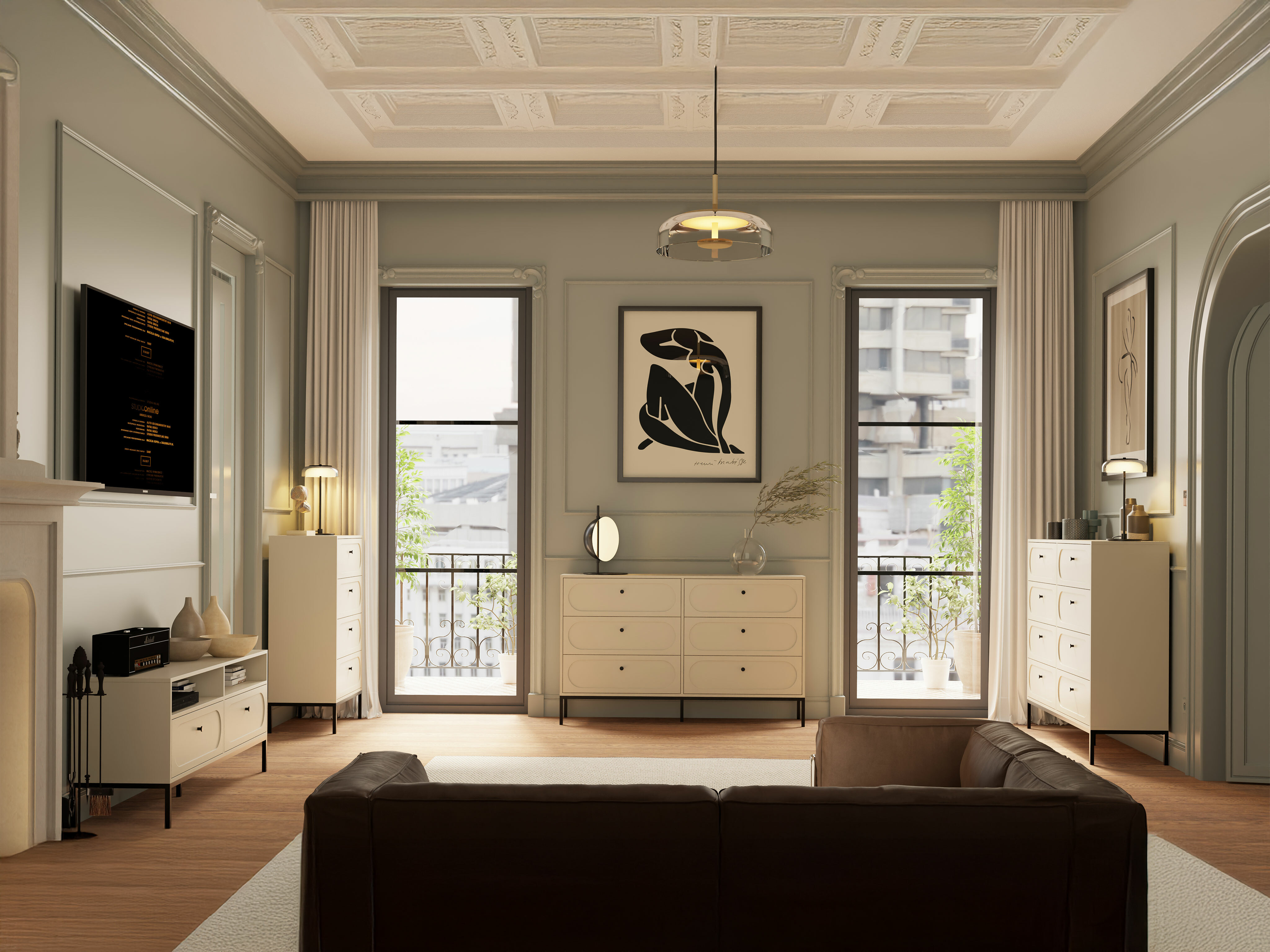 Commode Bristol 234 (Cachemire)