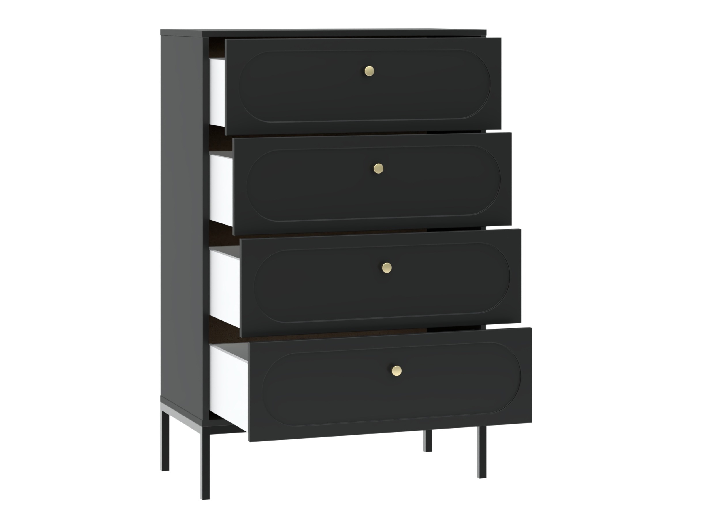 Commode Bristol 234 (Noir)