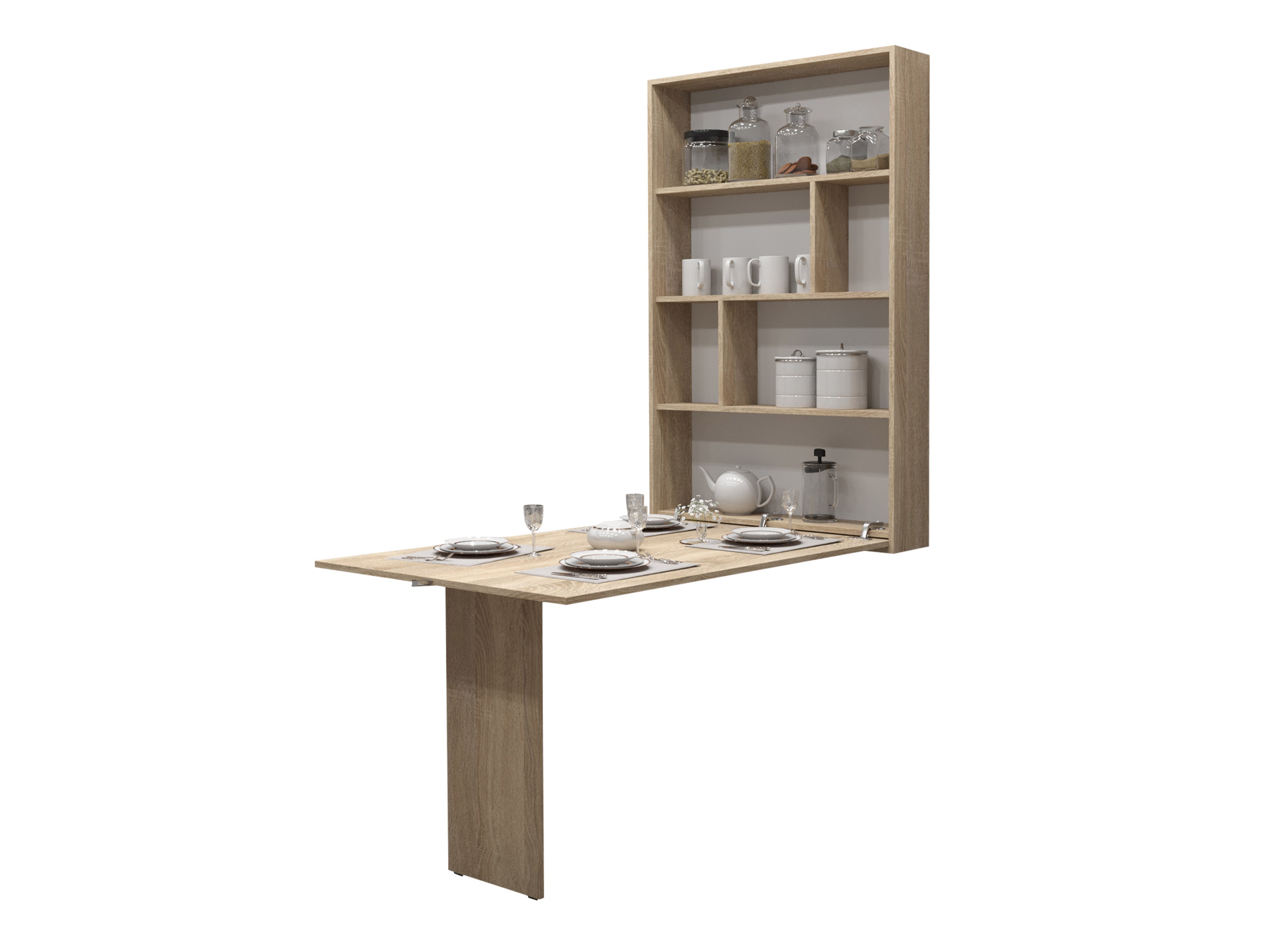 Table pliante Pinis III (Sonoma chêne)