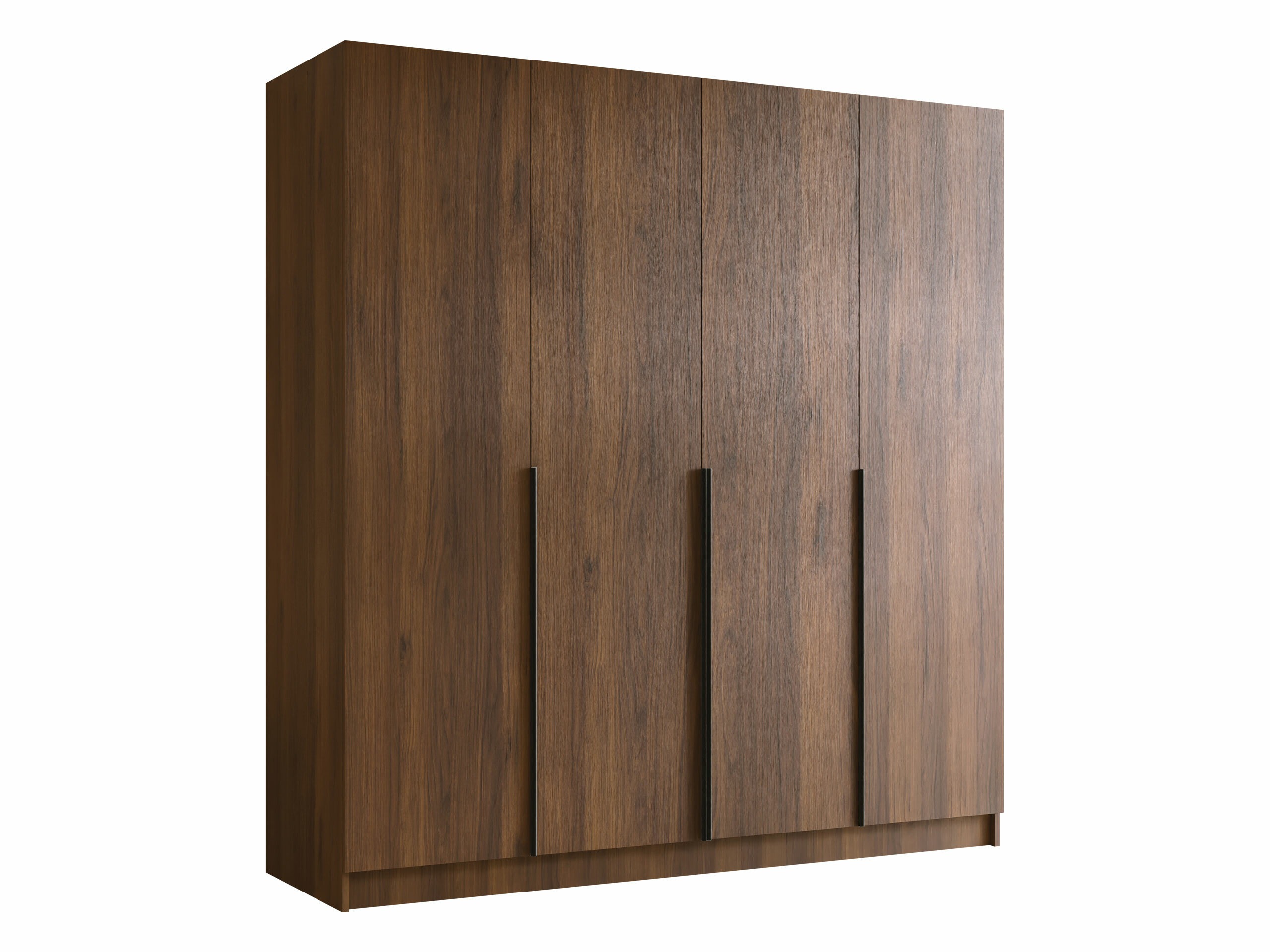 Armoire Closico Navor I (Noyer + Noir)