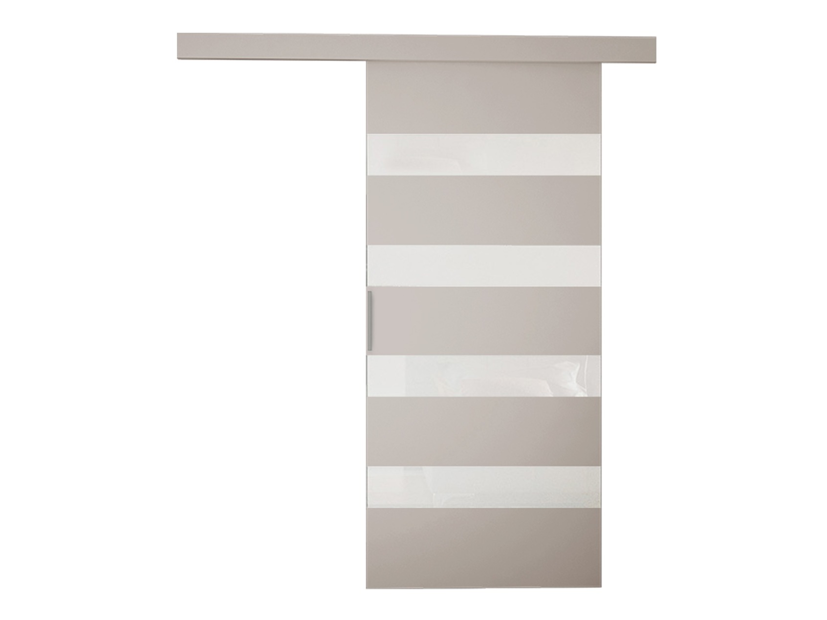 Porte coulissante Closico Materia V (Cachemire + Blanc)