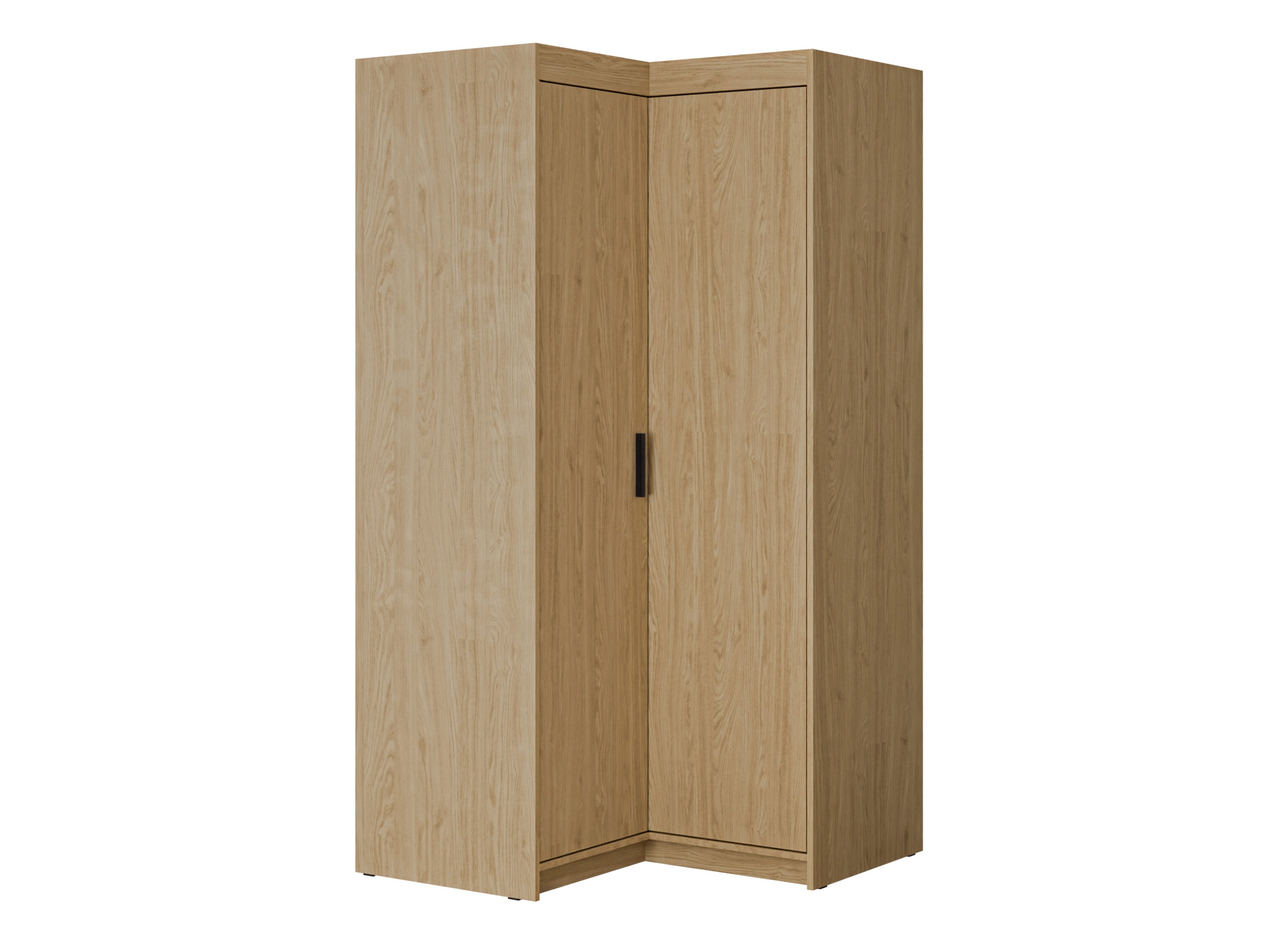 Armoire d'angle Novduni 116 (Chêne)