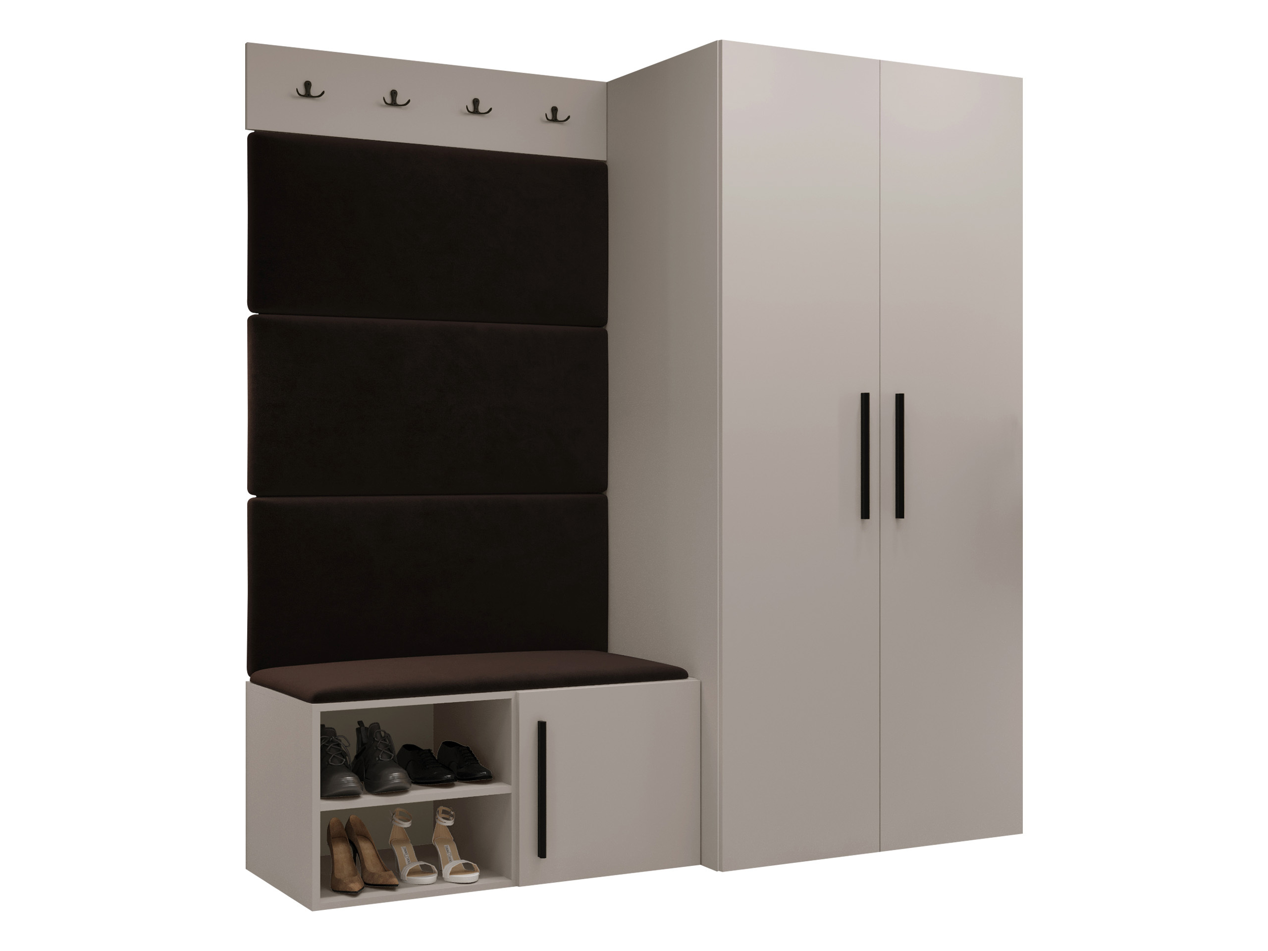 Meuble d'entrée Nitos I (Cachemire)