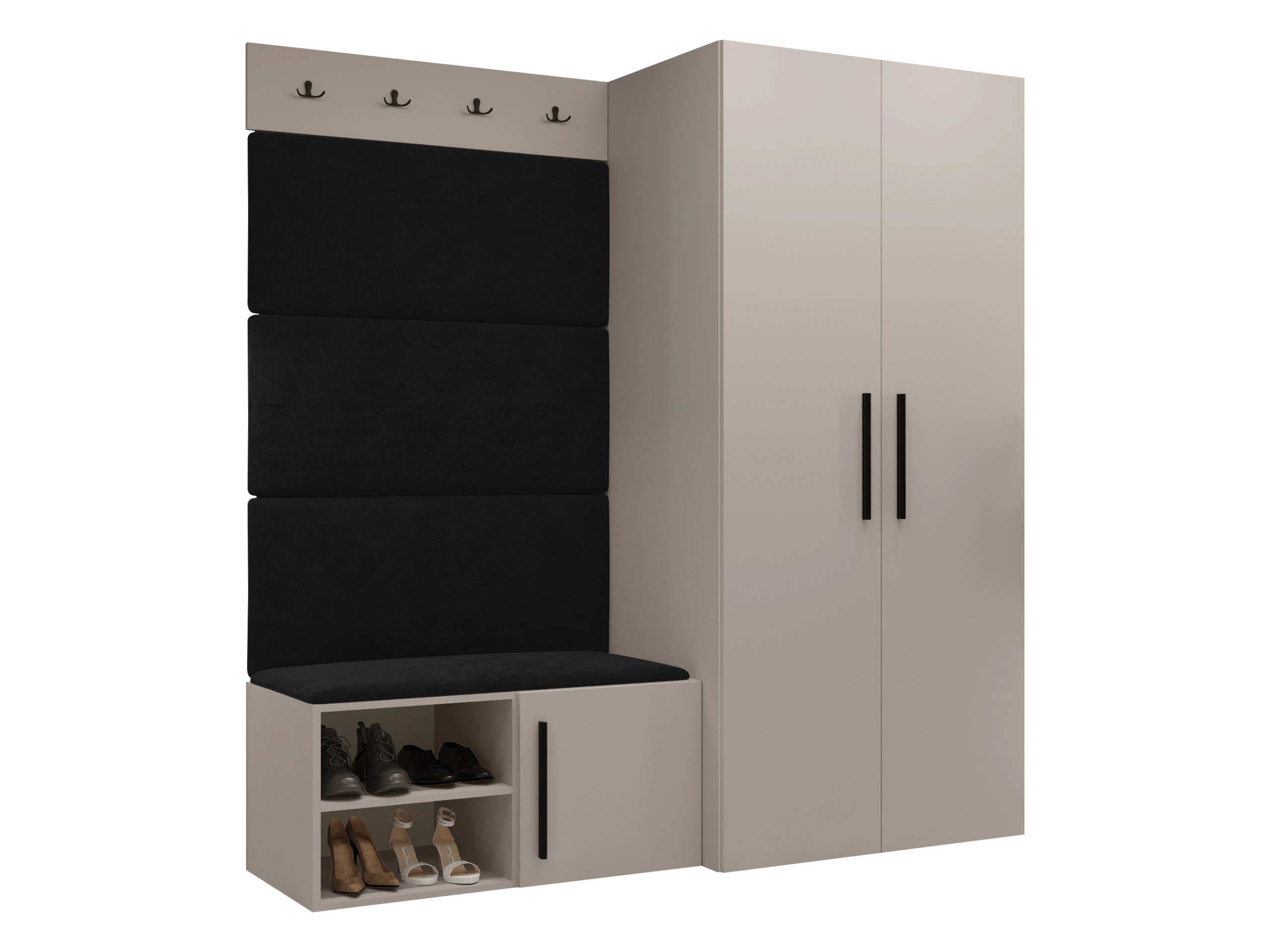 Meuble d'entrée Nitos I (Cachemire)