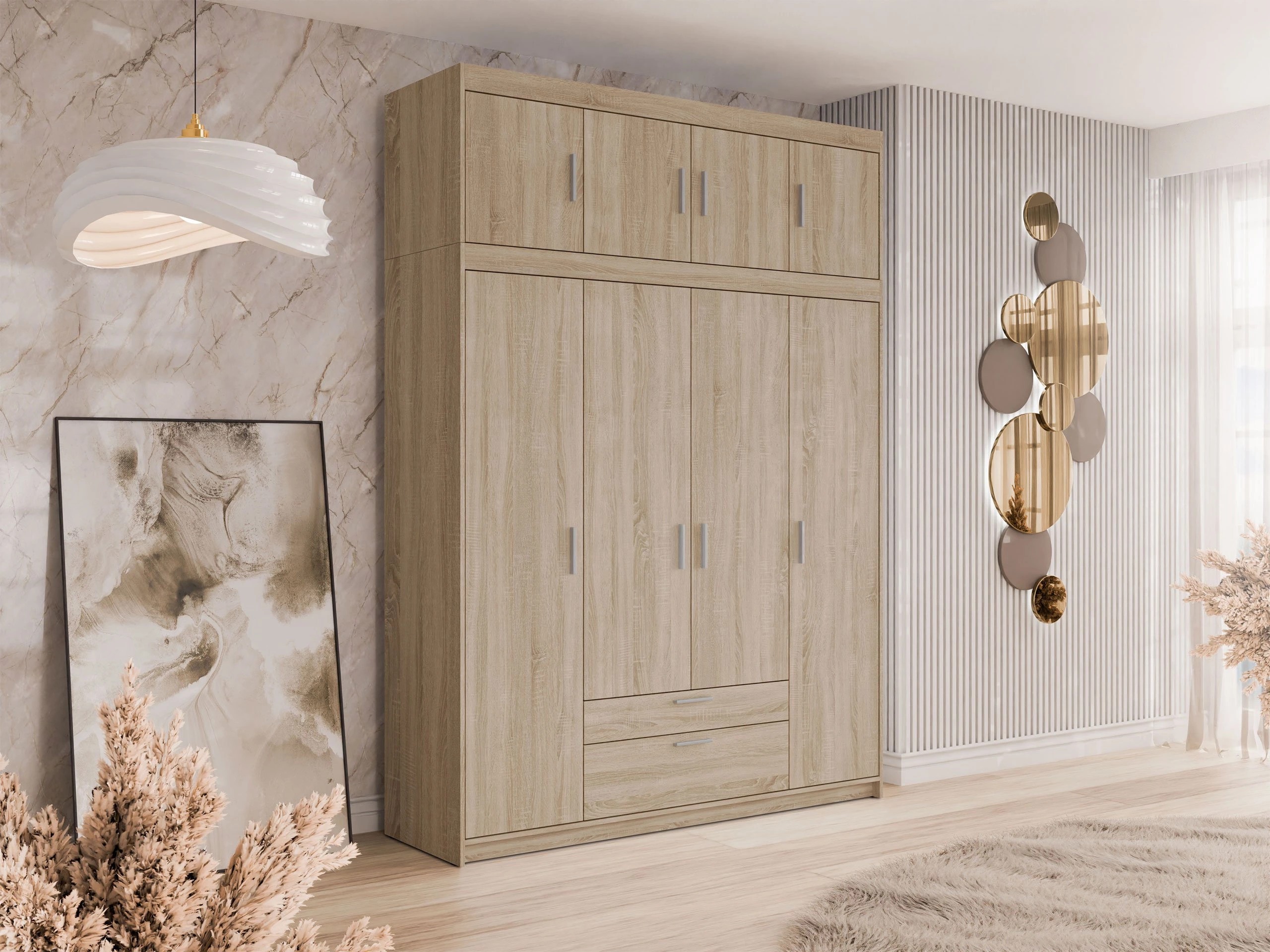 Armoire Novduni 106 (Sonoma chêne)