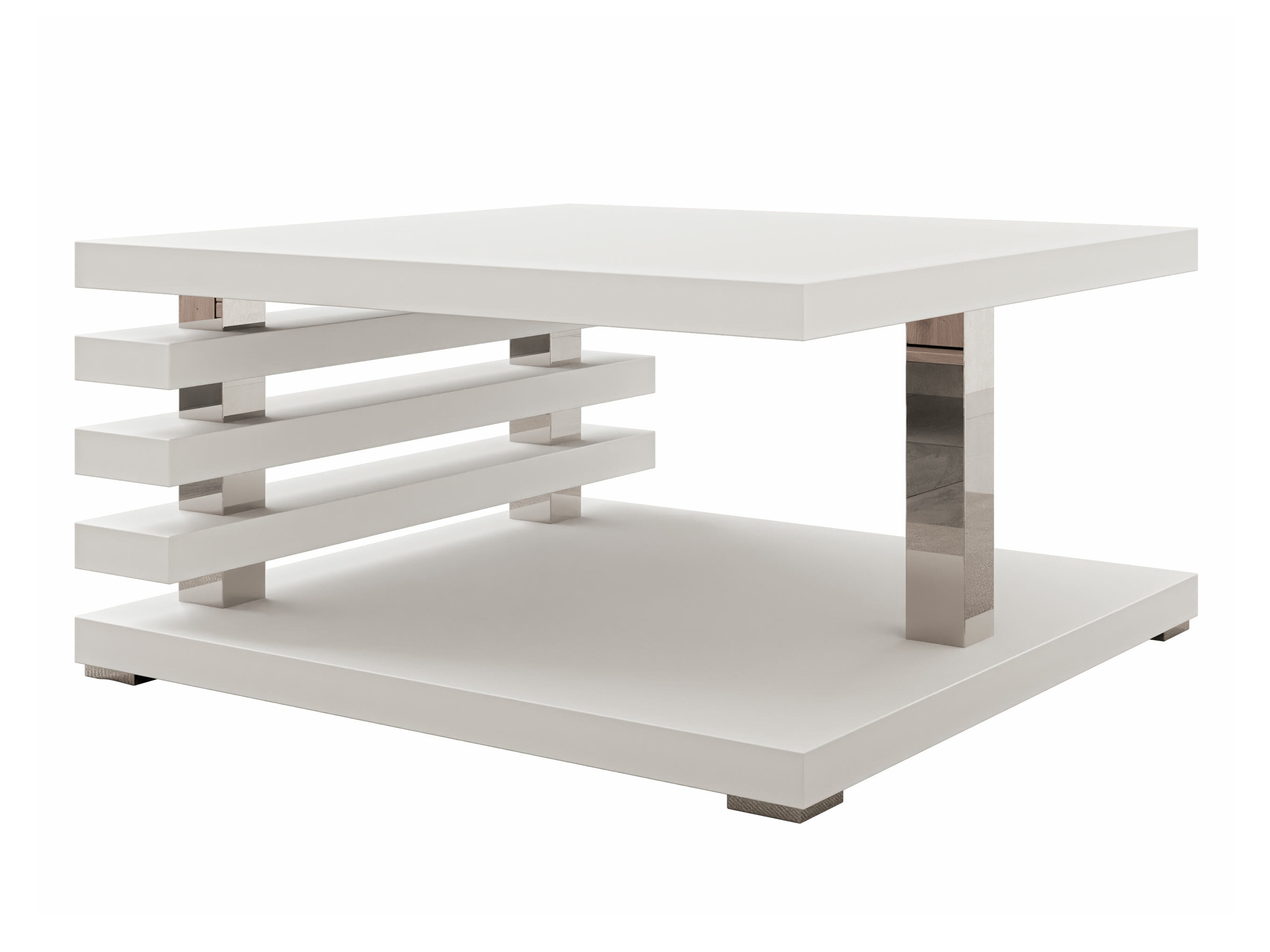 Table basse Consortum (Mat blanc)
