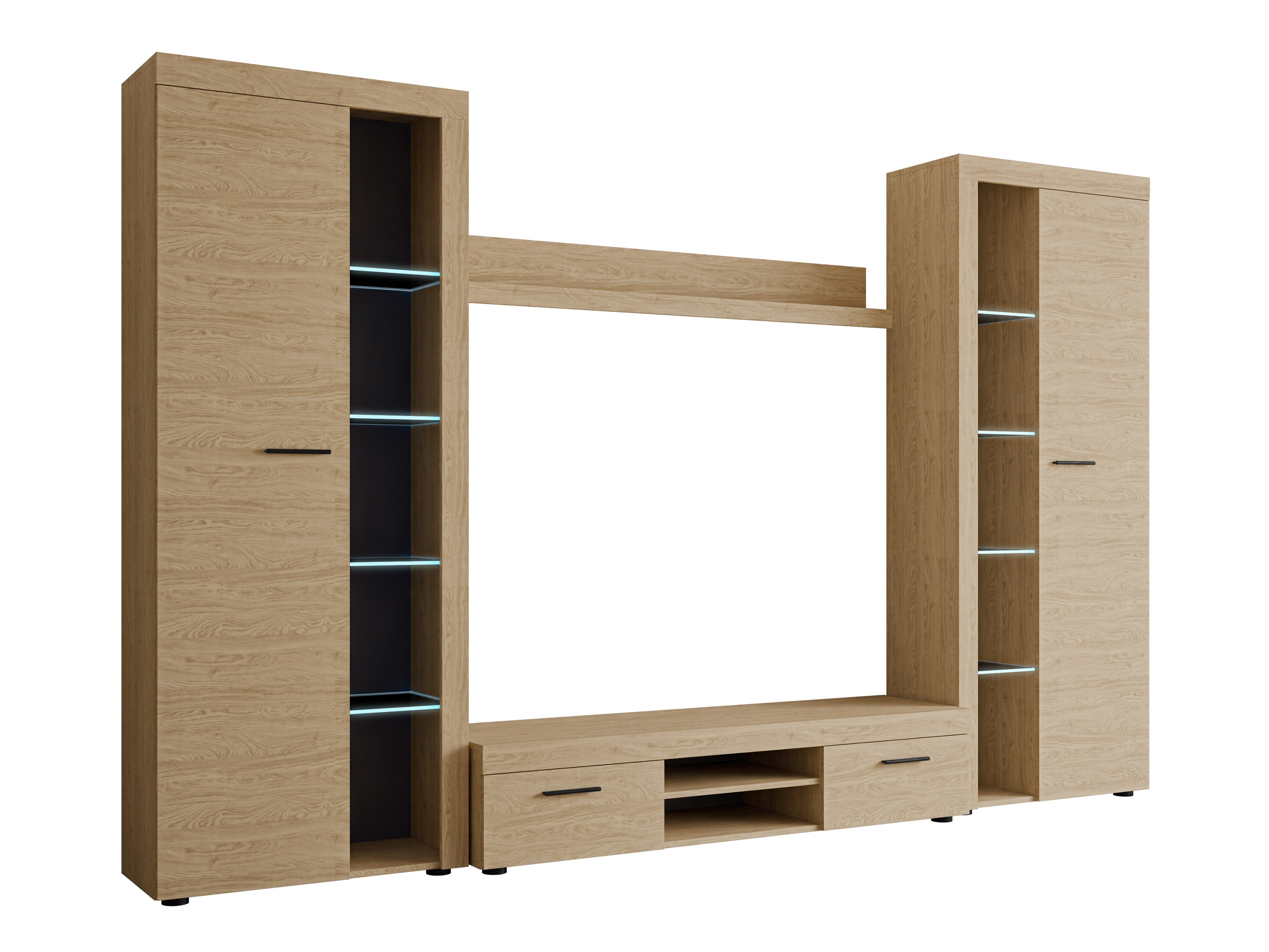 Ensemble de salon Soca II (Chêne)