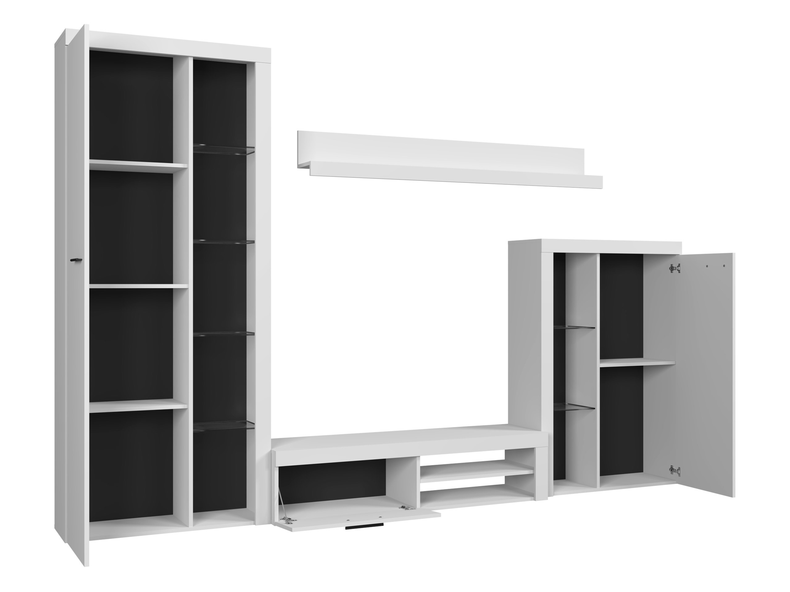 Ensemble de salon Univio I (Blanc)
