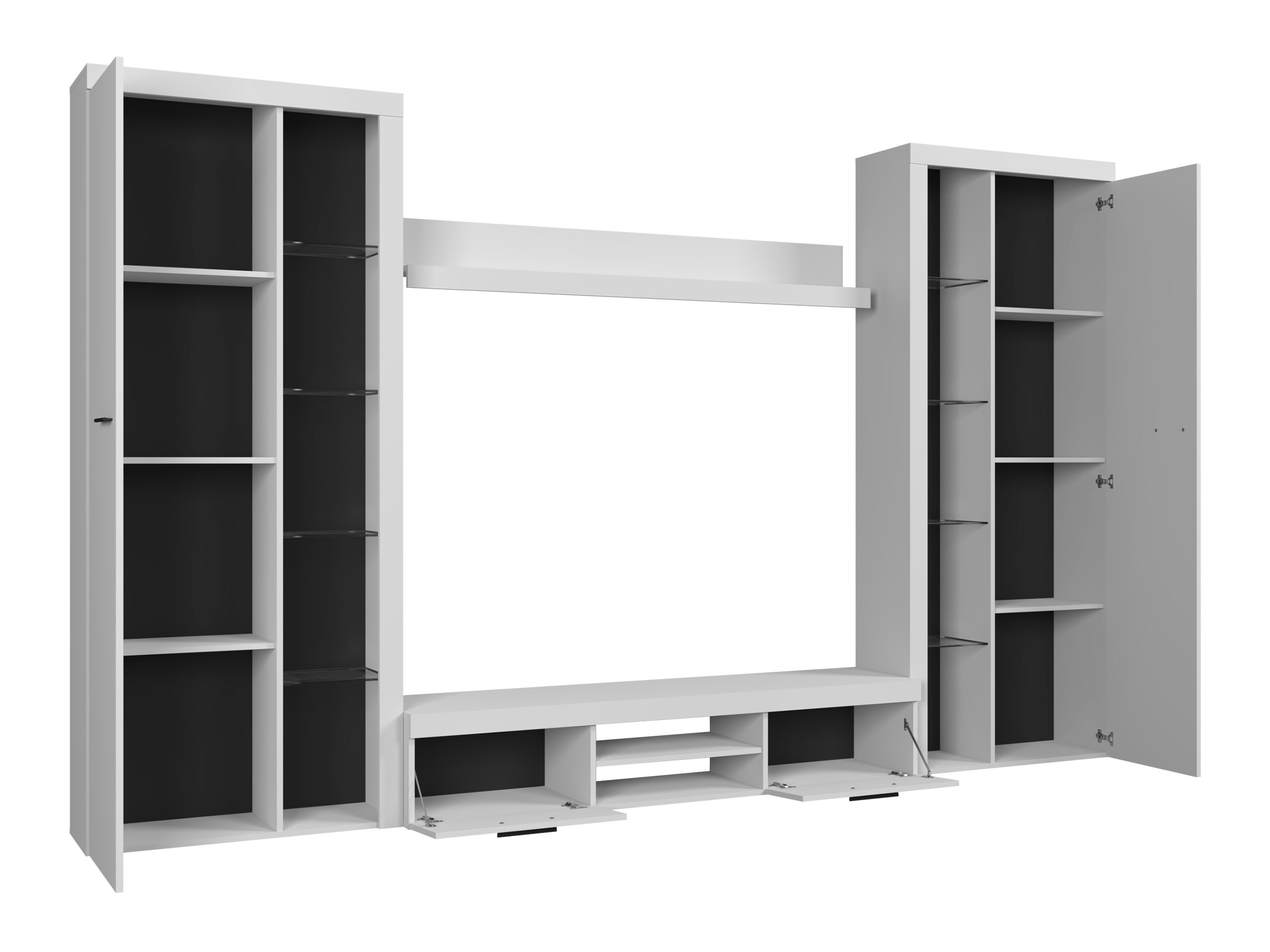 Ensemble de salon Univio II (Blanc)
