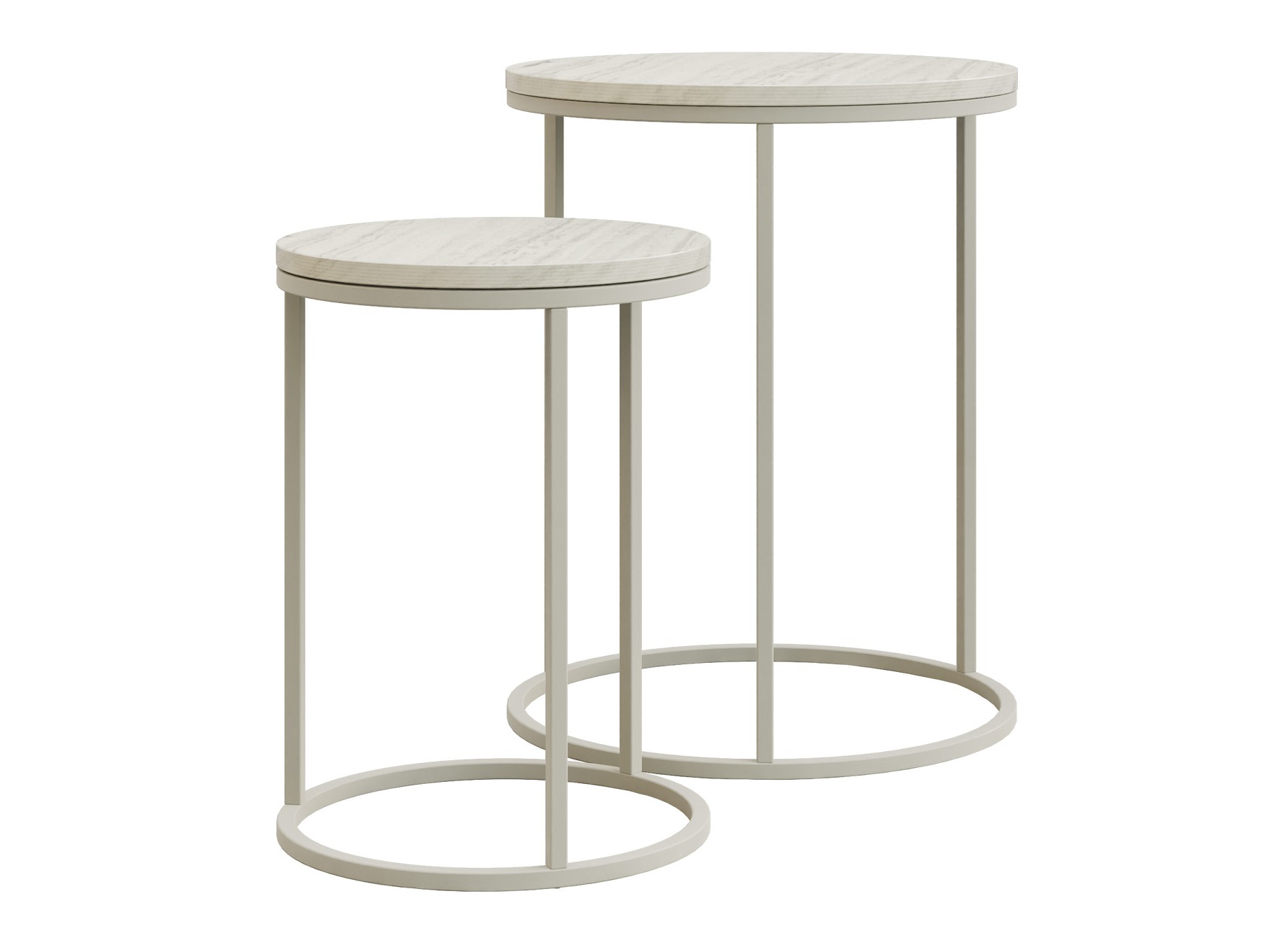 Ensemble de tables d'appoint Iter (Beige)