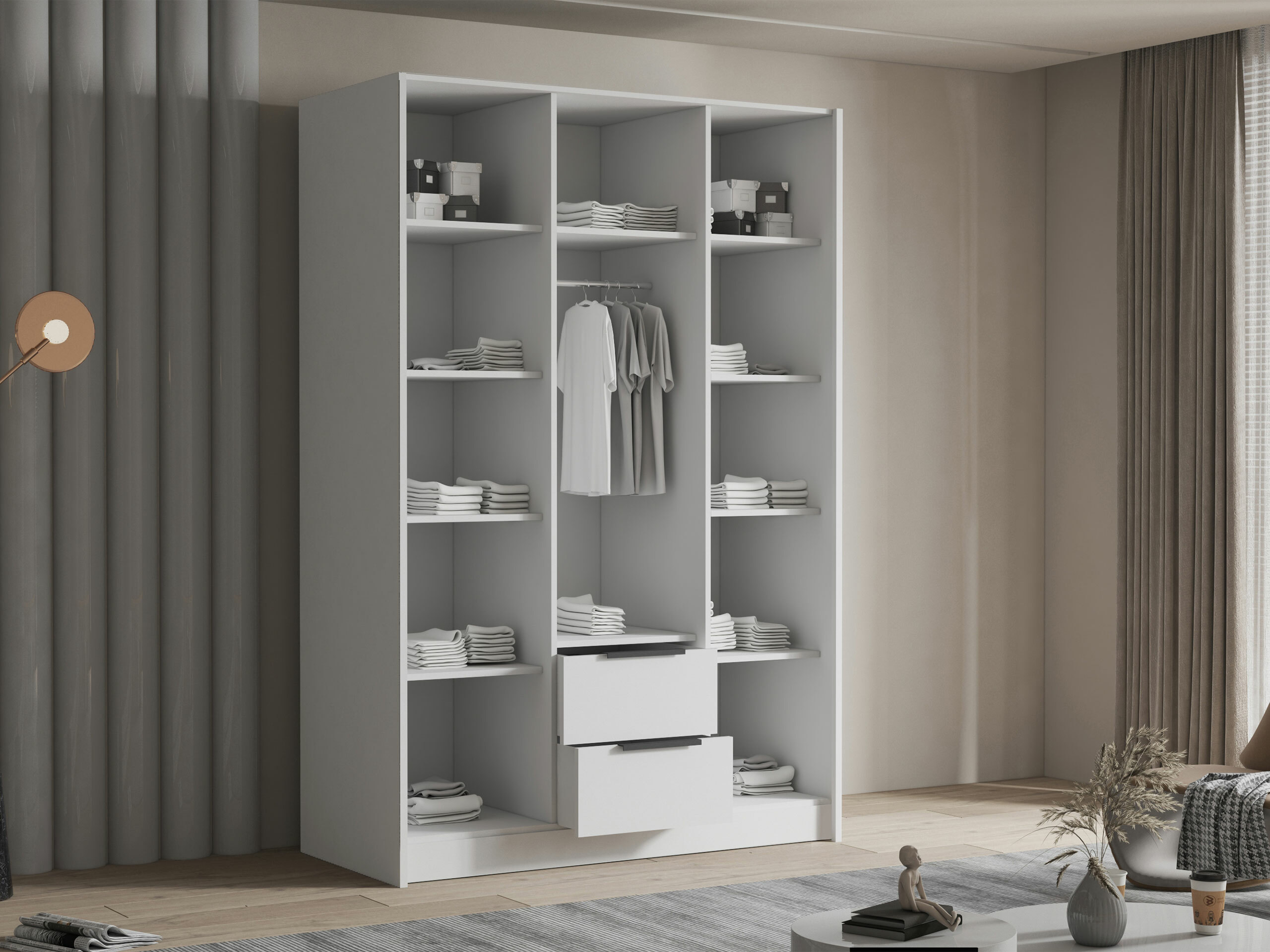 Armoire Closico Calvron I (Cachemire)