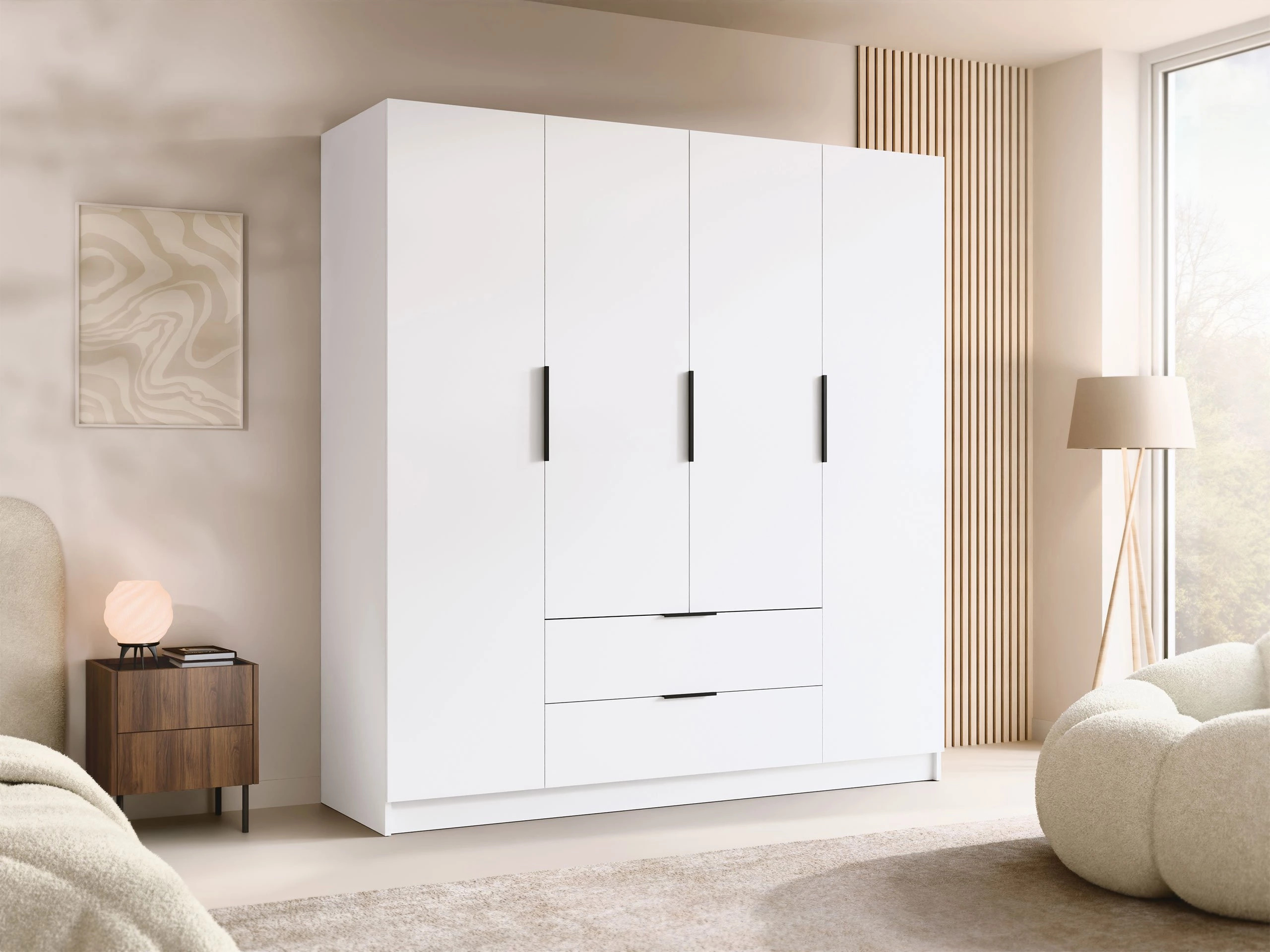Armoire Closico Cadron I (Blanc)