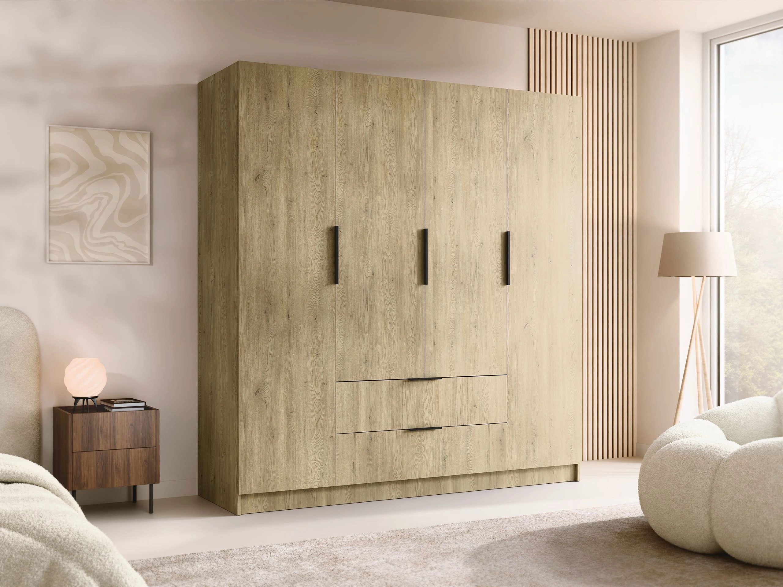 Armoire Closico Cadron I (Chêne)