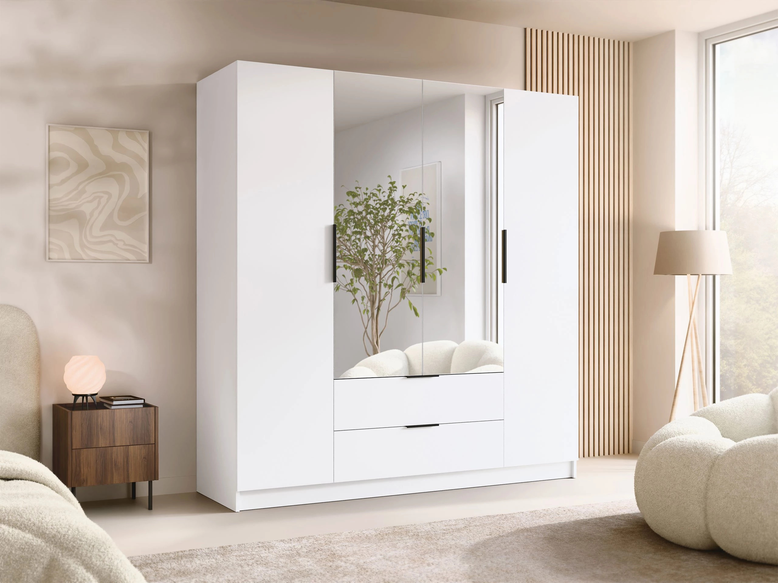 Armoire Closico Cadron II (Blanc)