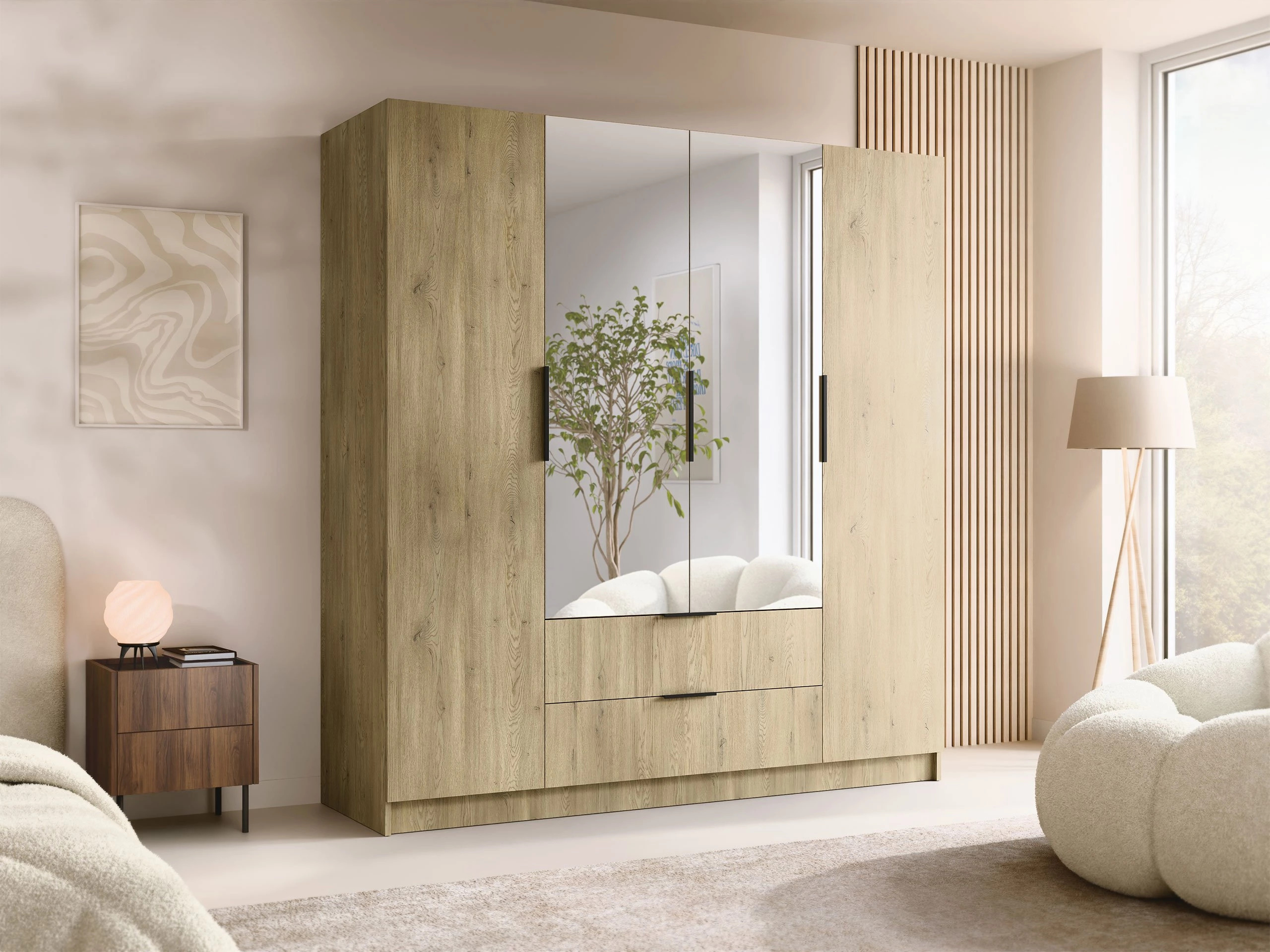 Armoire Closico Cadron II (Chêne)