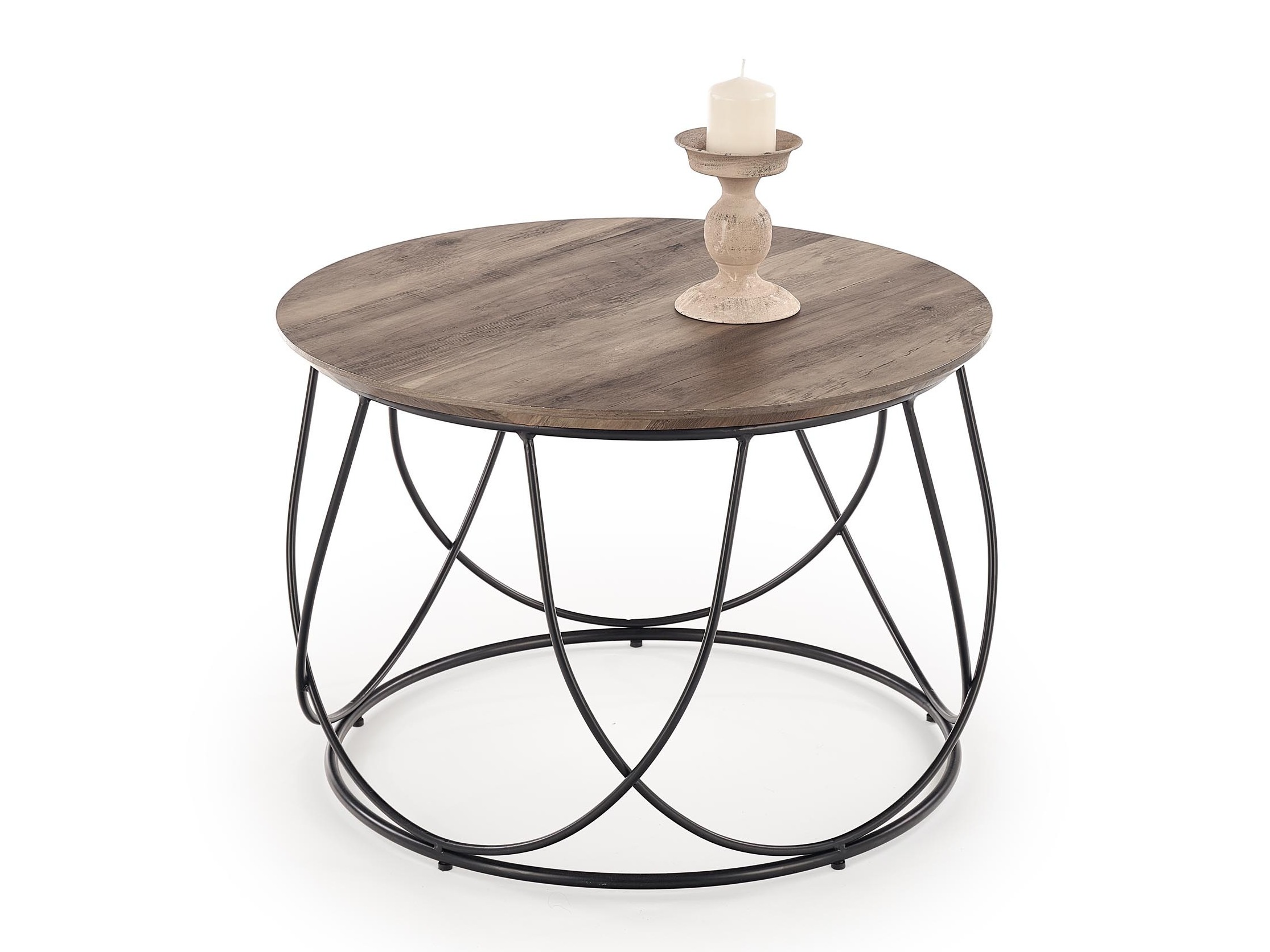 Table basse Houston 689 (Noyer + Noir)