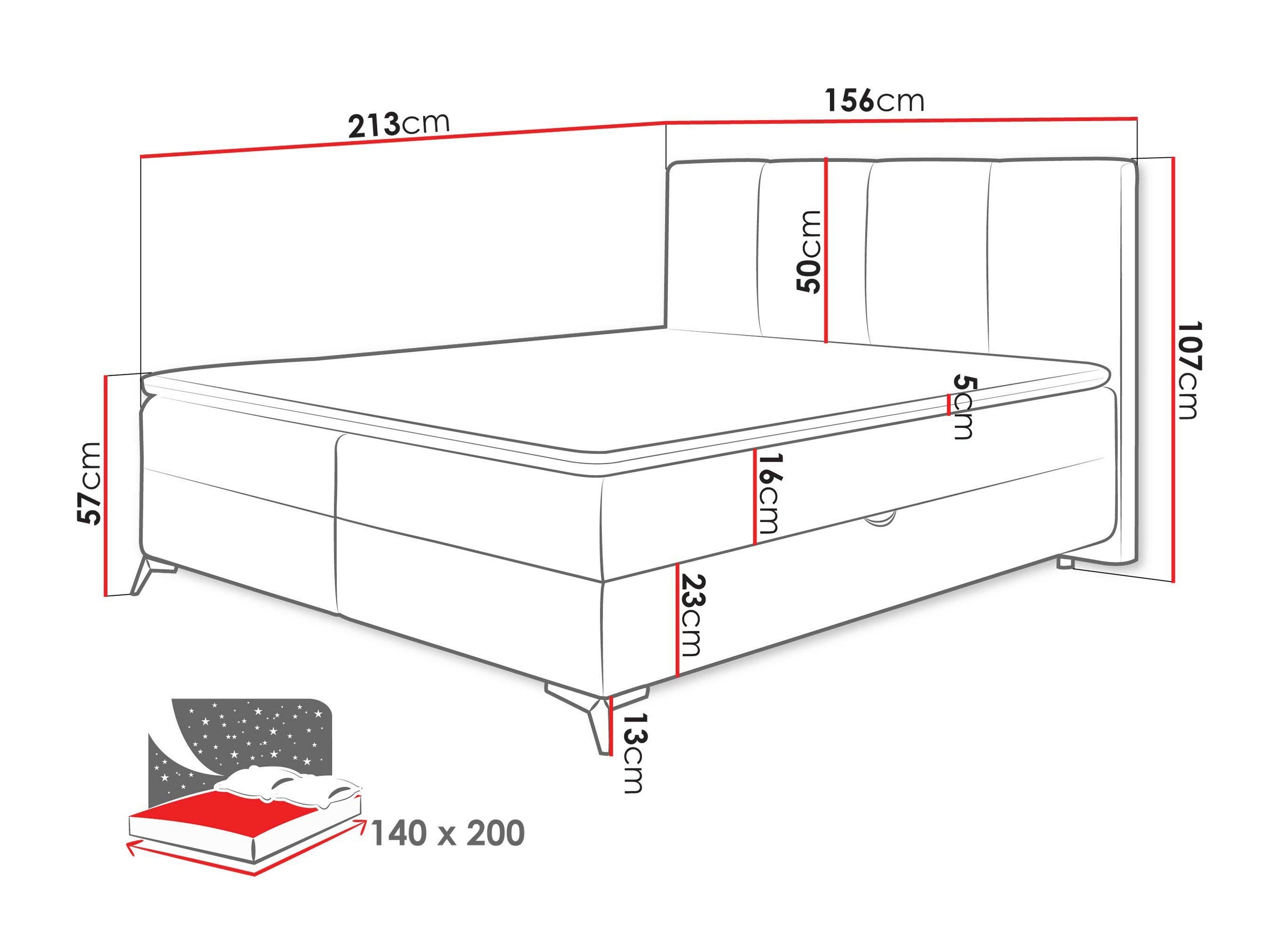 Lit boxspring Viter (Vibe 06)