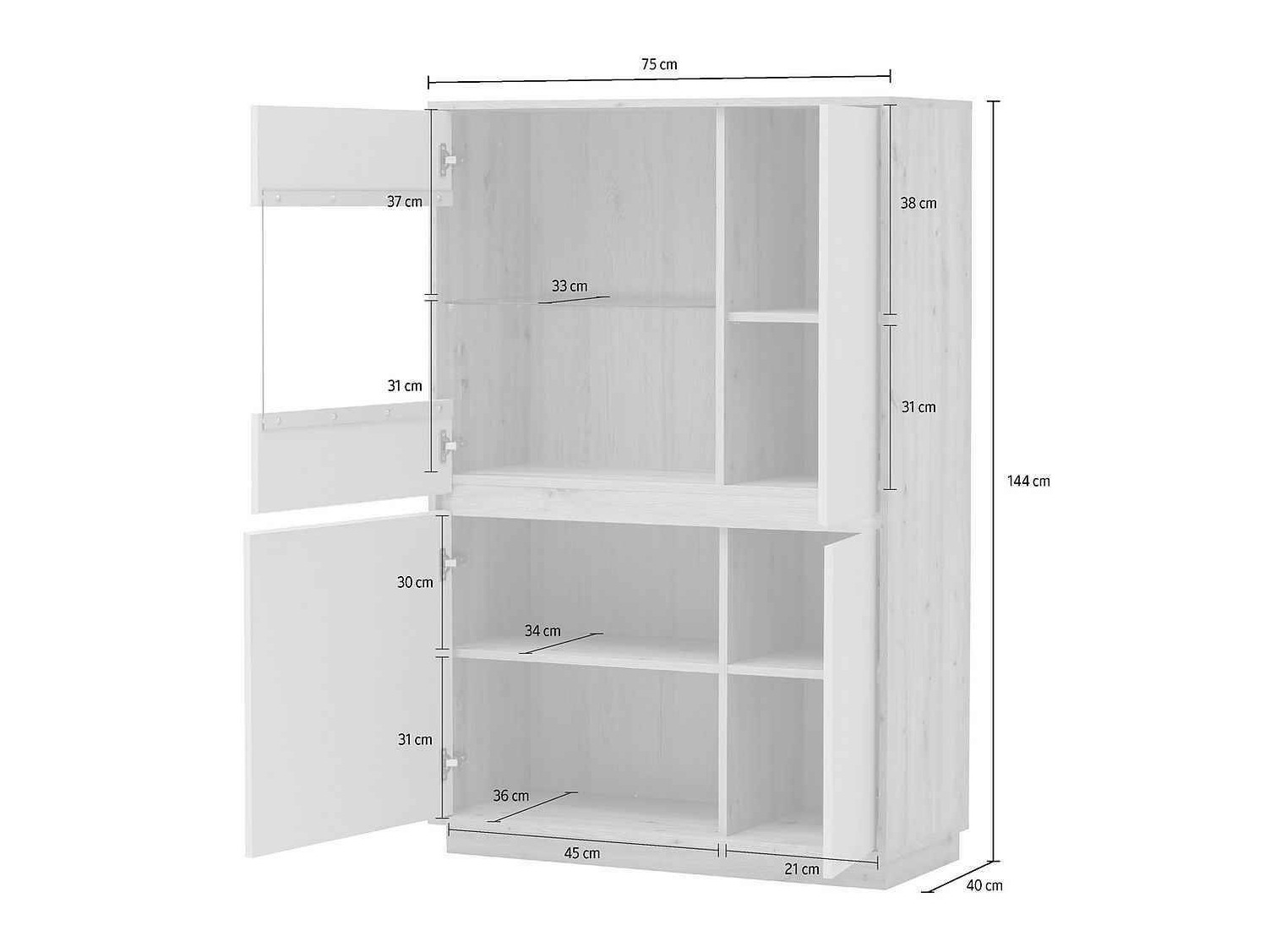 Étagère Ferciro 106