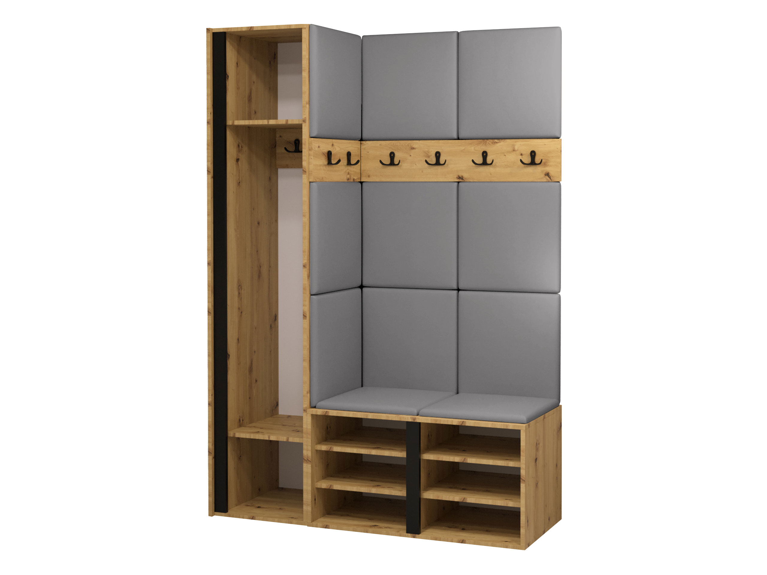 Meuble d'entrée Pinis IX (Blanc)