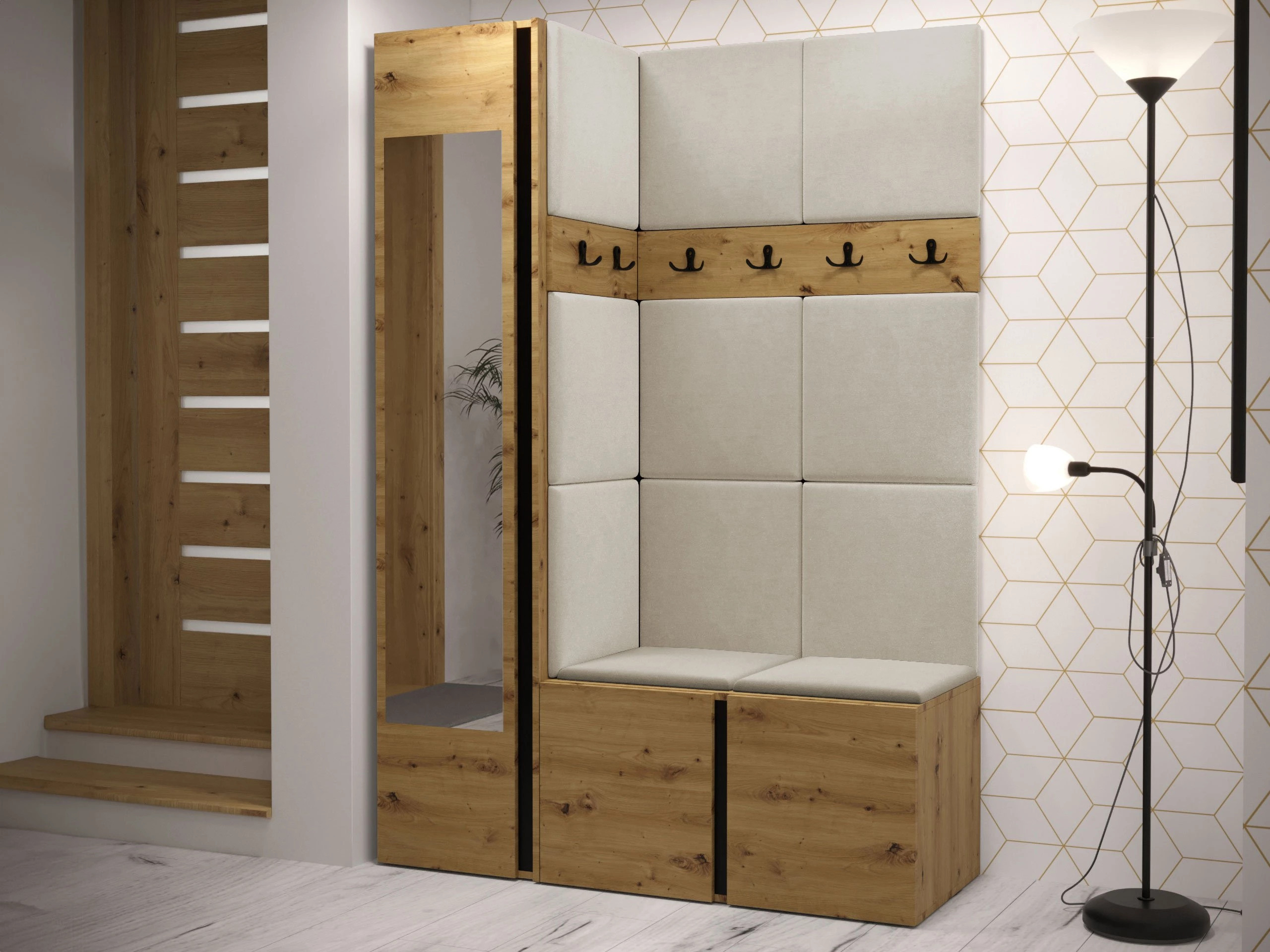 Meuble d'entrée Hartford 277 (Manila 02)