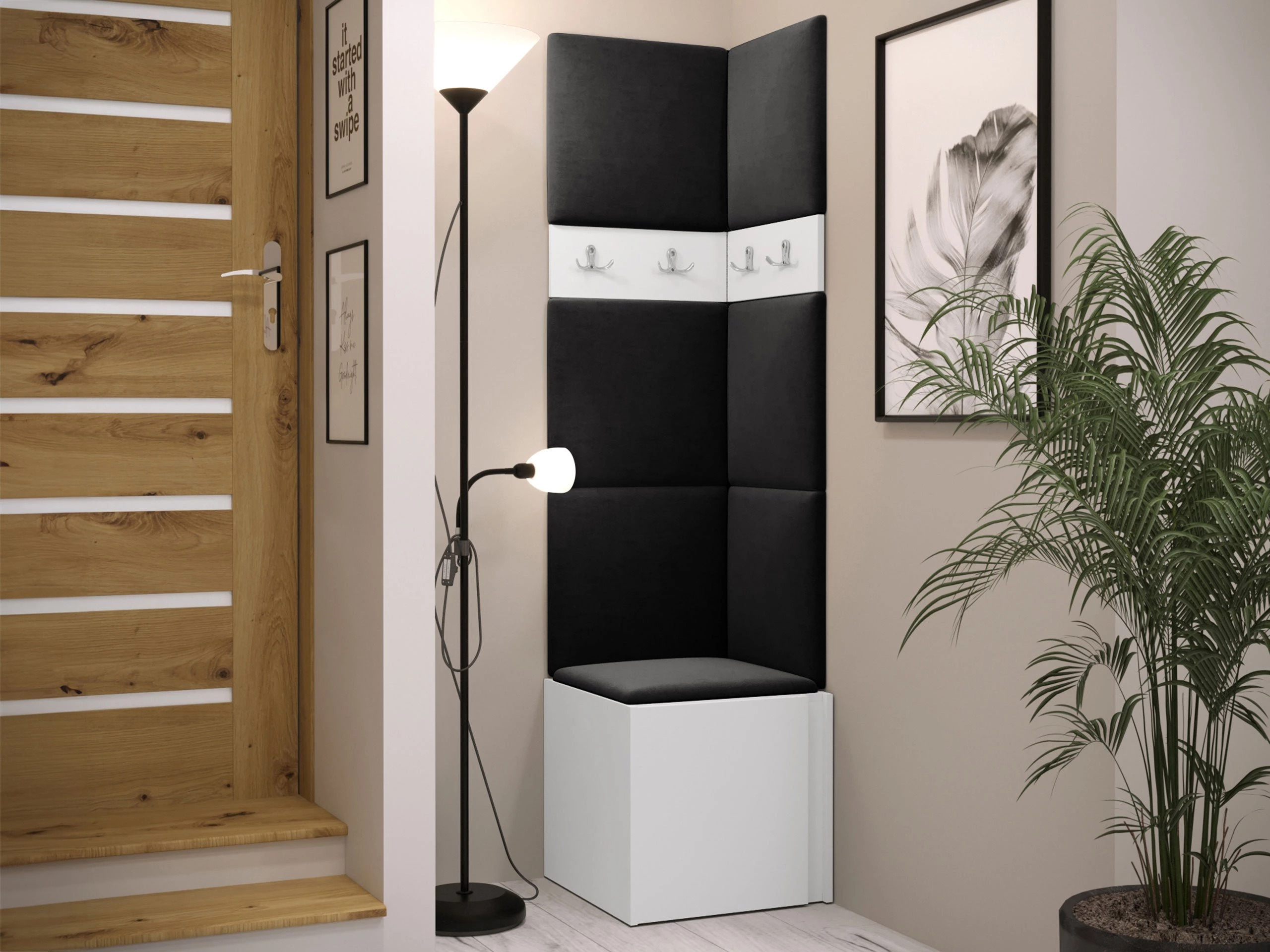 Meuble d'entrée Pinis XXI (Blanc)